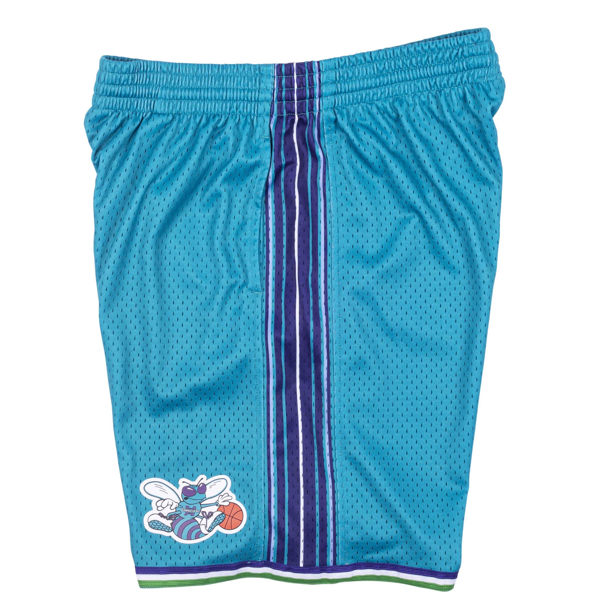 Mens Mitchell & Ness NBA Swingman Shorts Charlotte Hornets 99-00
