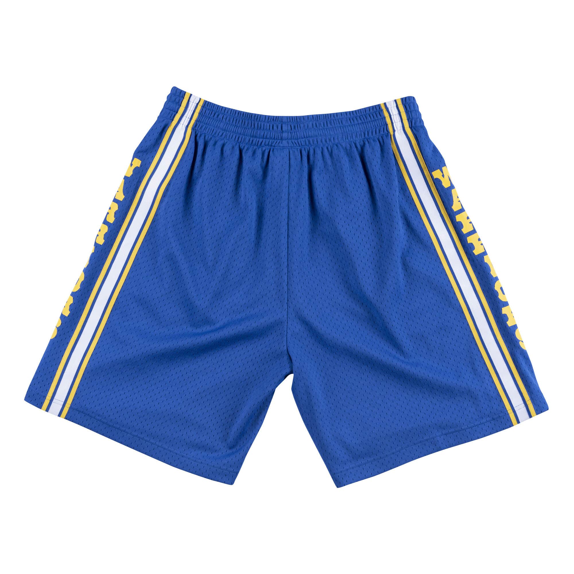 MITCHELL & NESS NBA ROAD SWINGMAN SHORTS GOLDEN STATE WARRIORS 81-82