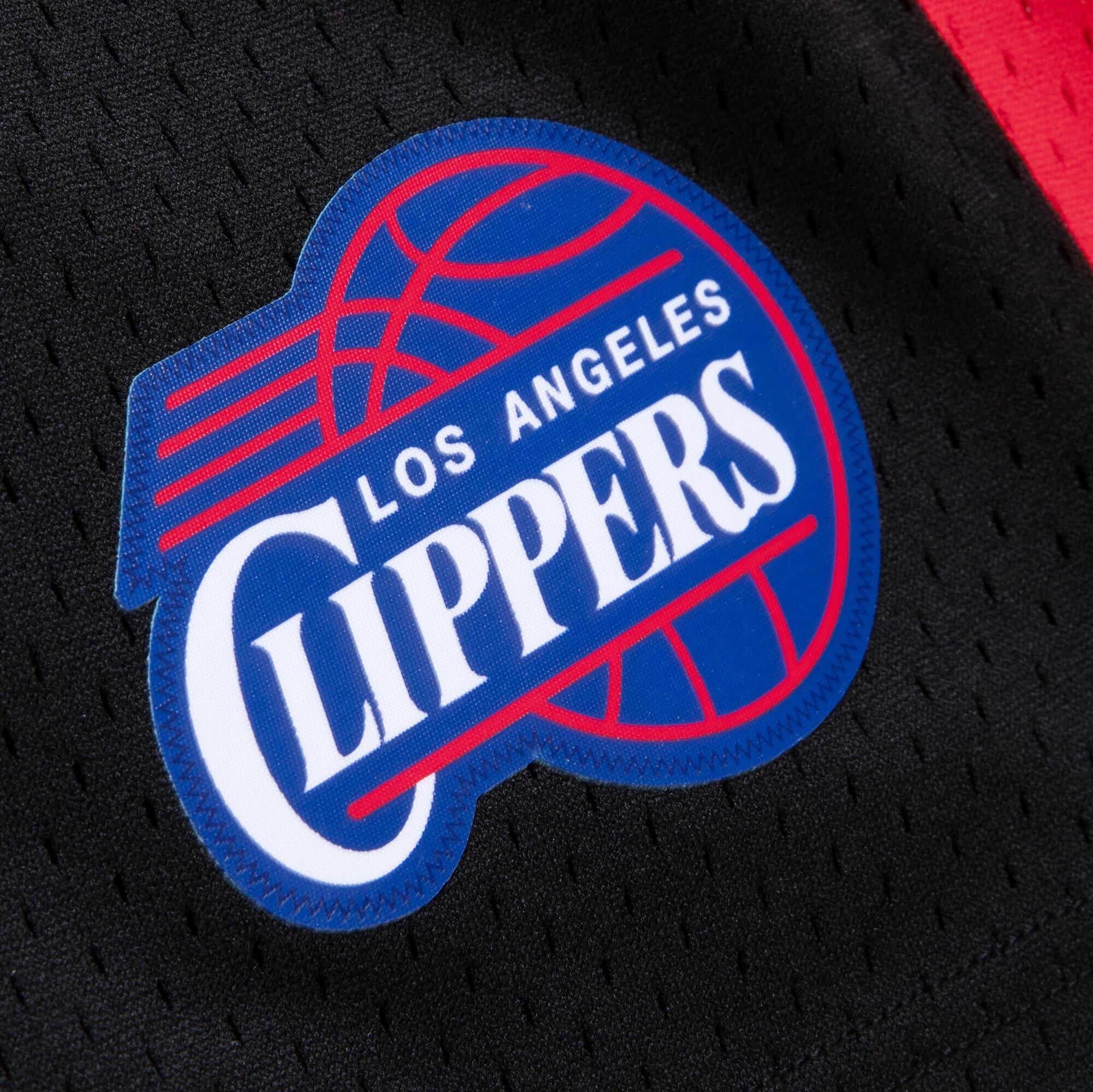 Mens Mitchell & Ness NBA SWINGMAN SHORTS- LA CLIPPERS 2000