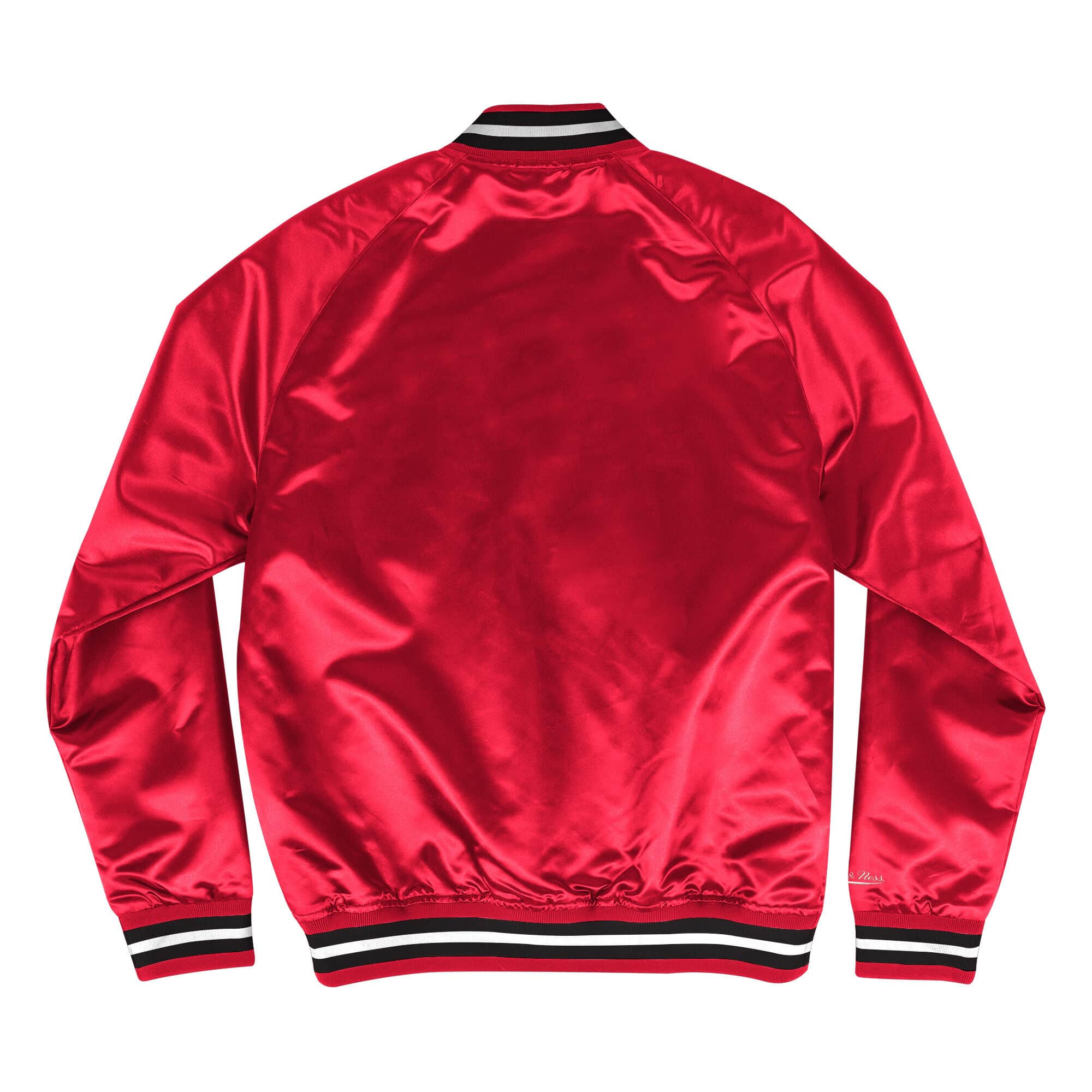 MITCHELL & NESS NBA LIGHTWEIGHT SATIN JACKET CHICAGO BULLS