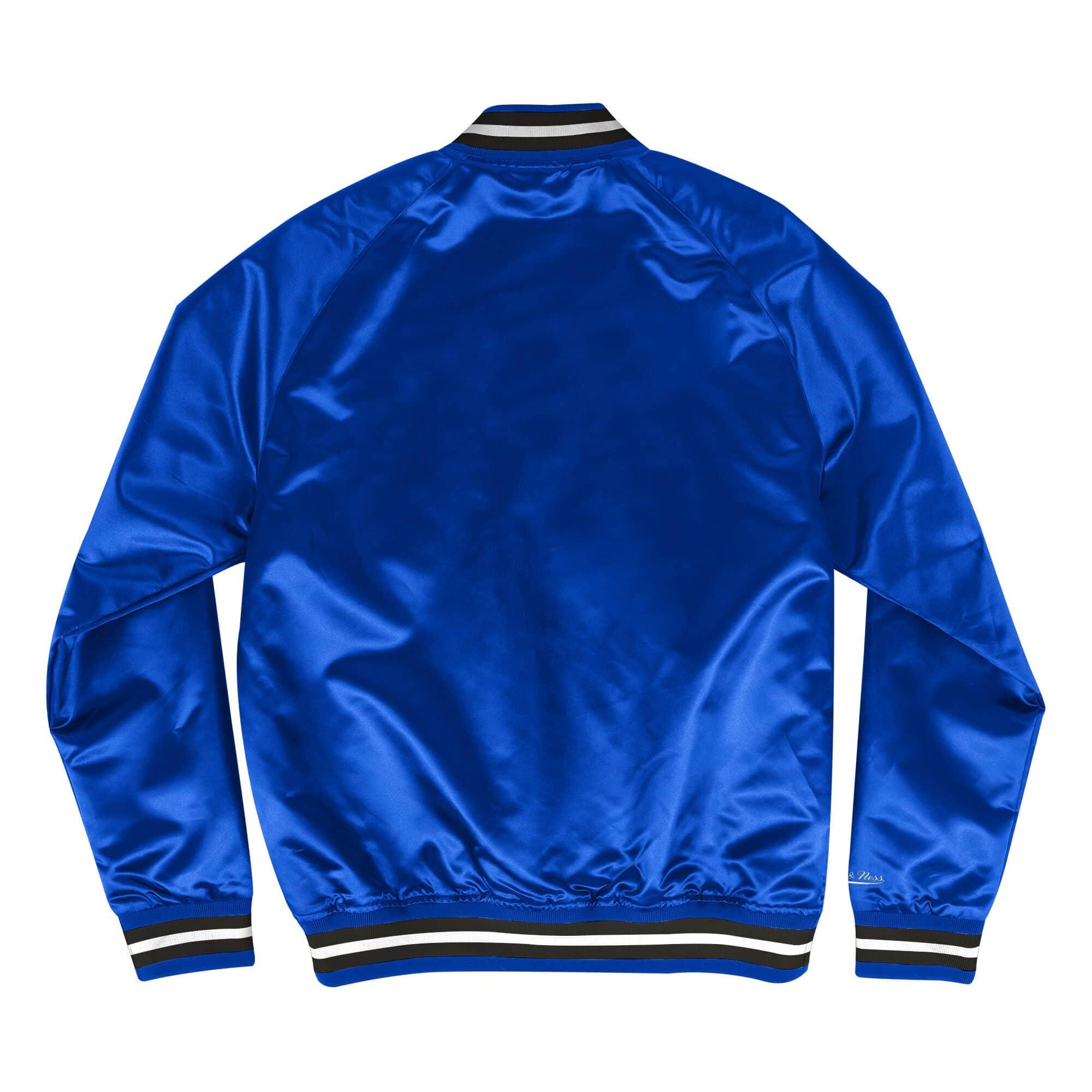 [STJKMG18013-OMAROYA1] Mens Mitchell & Ness NBA Lightweight Satin Jacket Orlando Magic - sneakAR