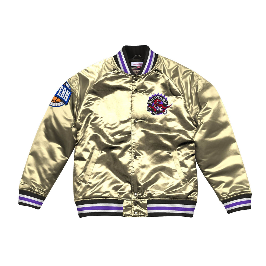 Mens Mitchell & Ness NBA NBA Championship Satin Jacket Toronto Raptors