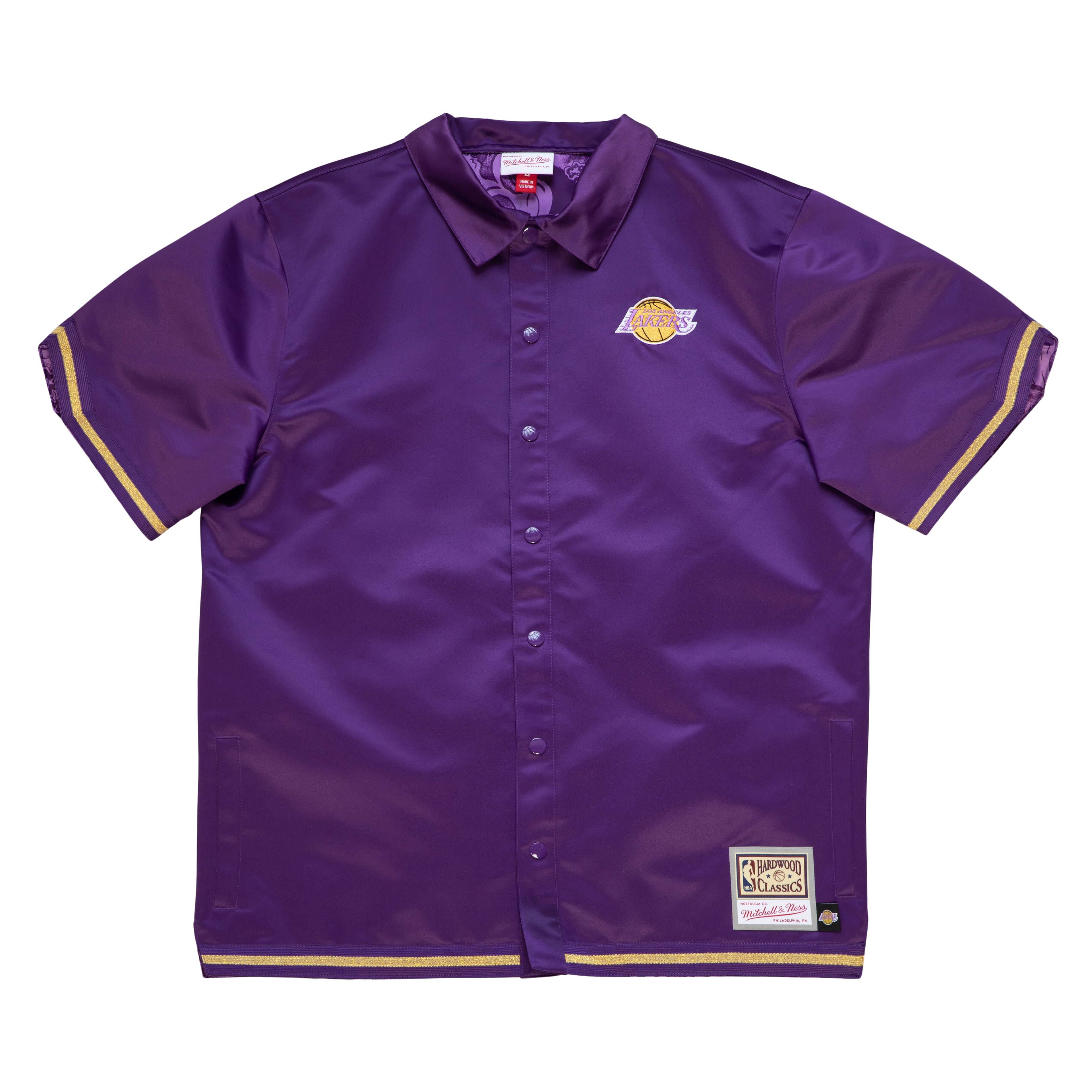 MITCHELL & NESS NBA CNY 4.0 SHOOTING SHIRT LA LAKERS