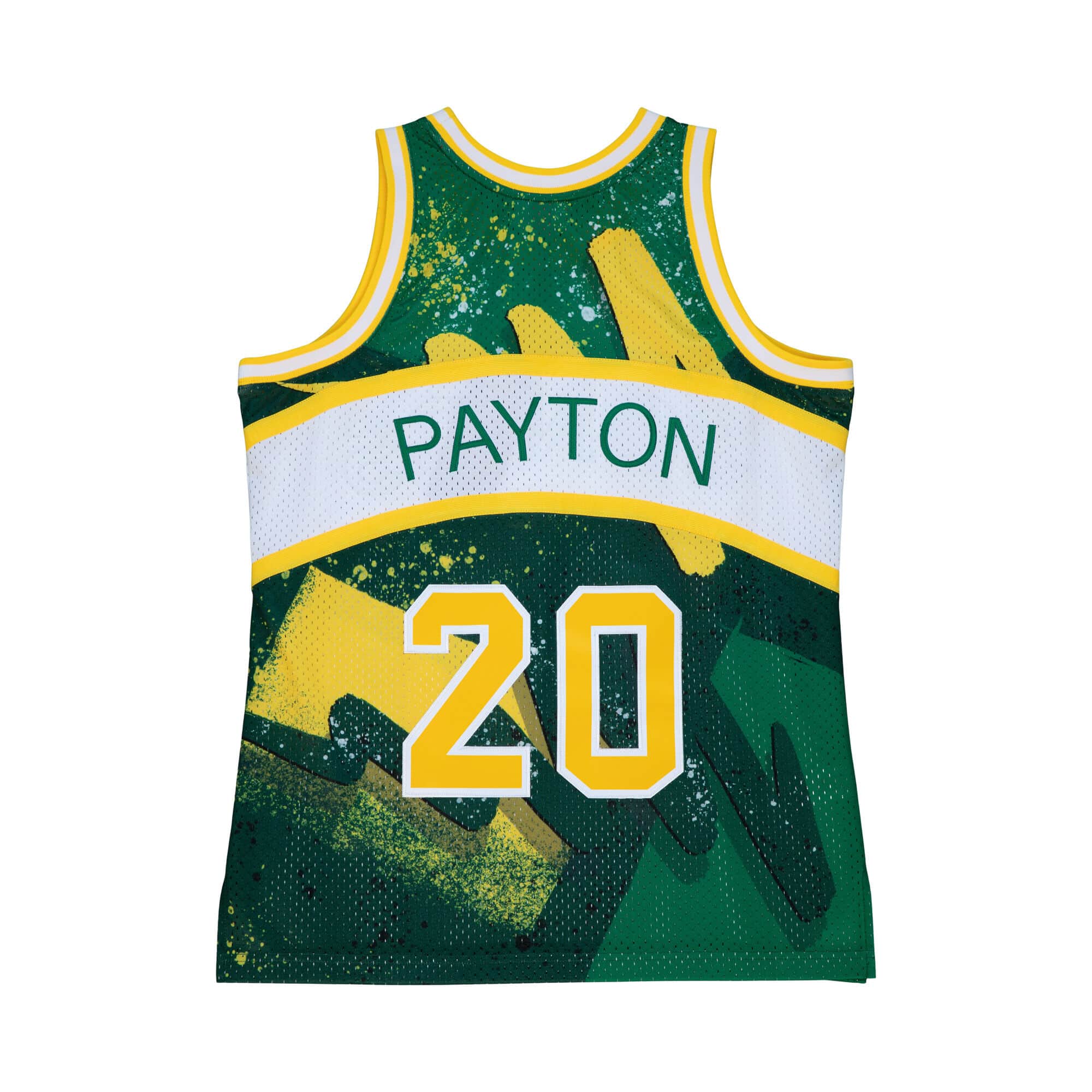 Mens Mitchell & Ness NBA HYPER HOOPS SWINGMAN JERSEY SUPERSONICS '94 GARY PAYTON