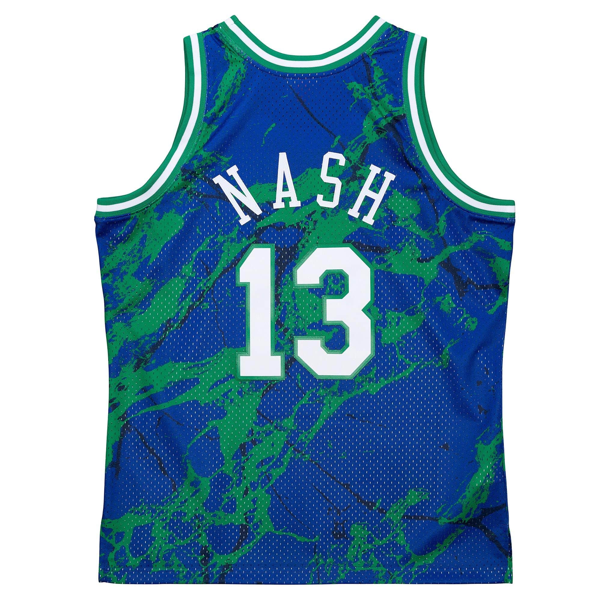 MITCHELL & NESS NBA TEAM MARBLE SWINGMAN JERSEY DALLAS MAVERICKS 1998 STEVE NASH
