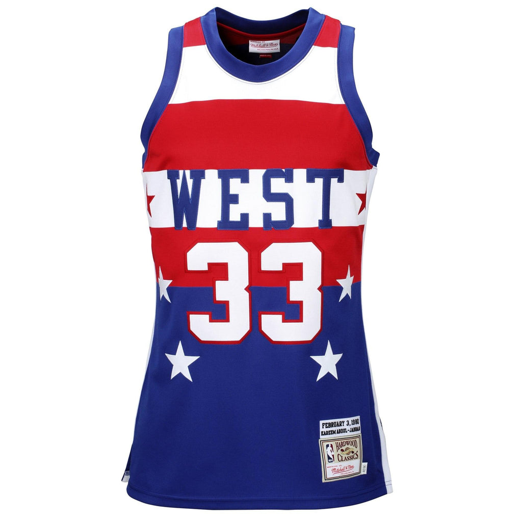 Mens Mitchell & Ness NBA Authentic Jersey 1980 All Star Kareem Abdul-Jabbar - sneakAR