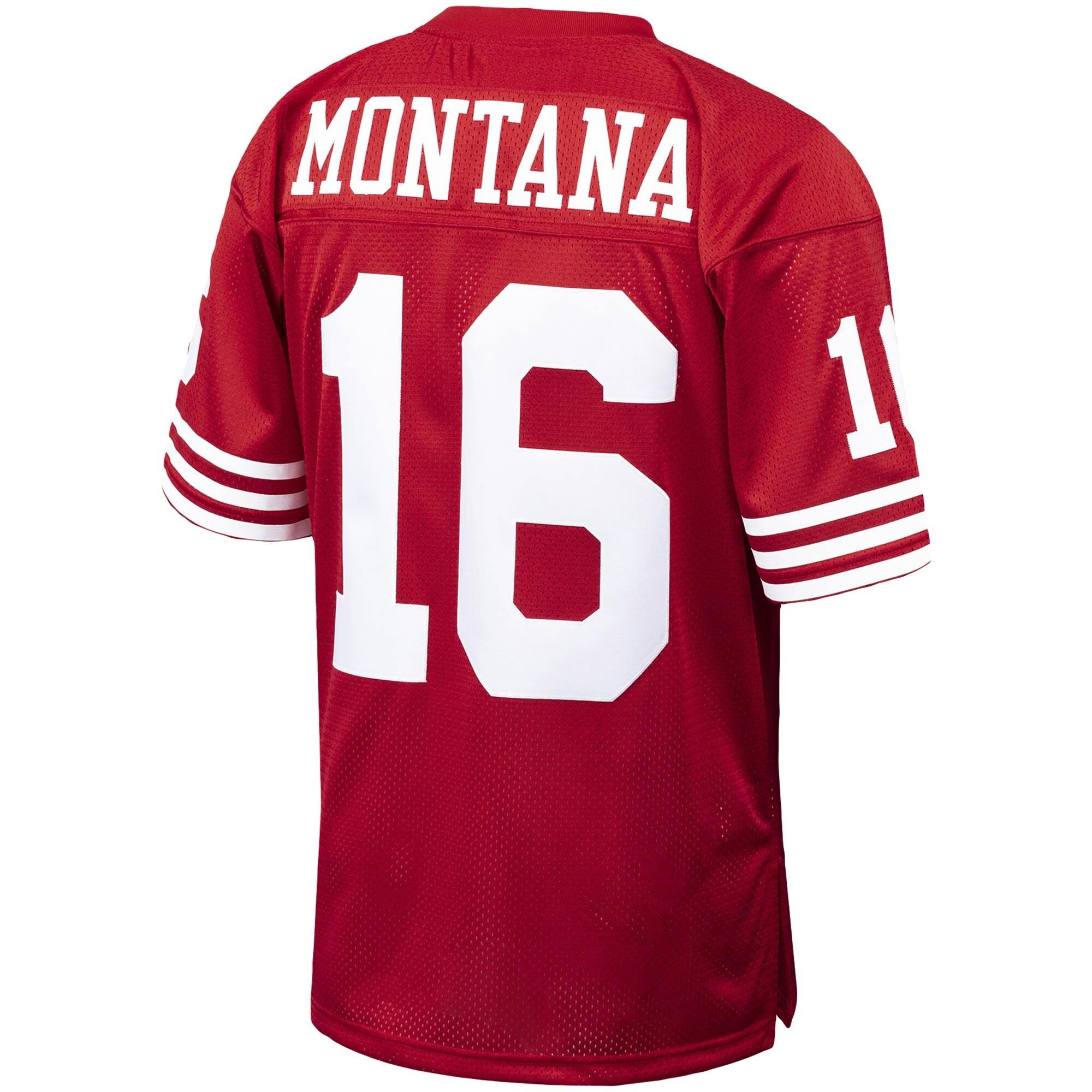 [AJY6CP18046-SF4SCAR89JMO] Mens Mitchell & Ness NFL Authentic Jersey San Francisco 49ers 1989 Joe Montana - sneakAR