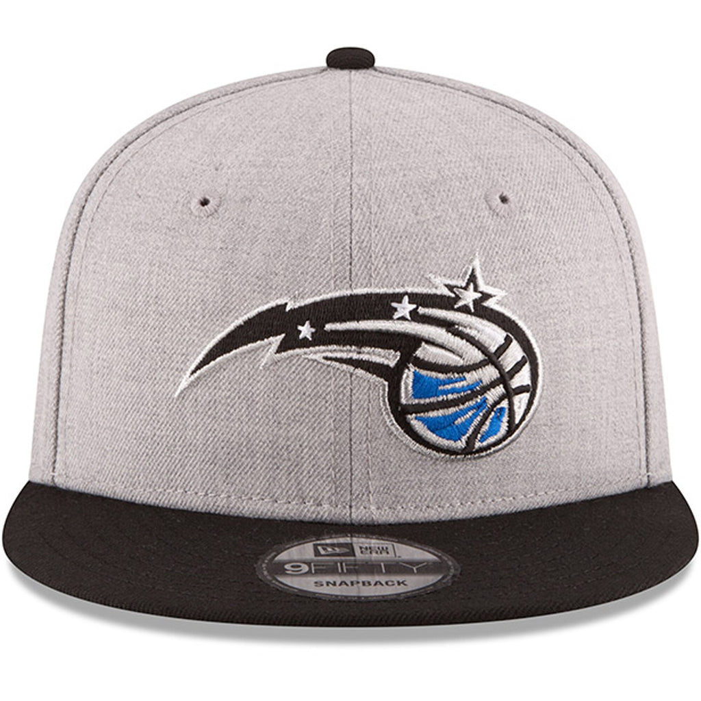 [70353738] Mens New Era NBA 950 2-Tone Heather Gray Snapback Cap Orlando Magic