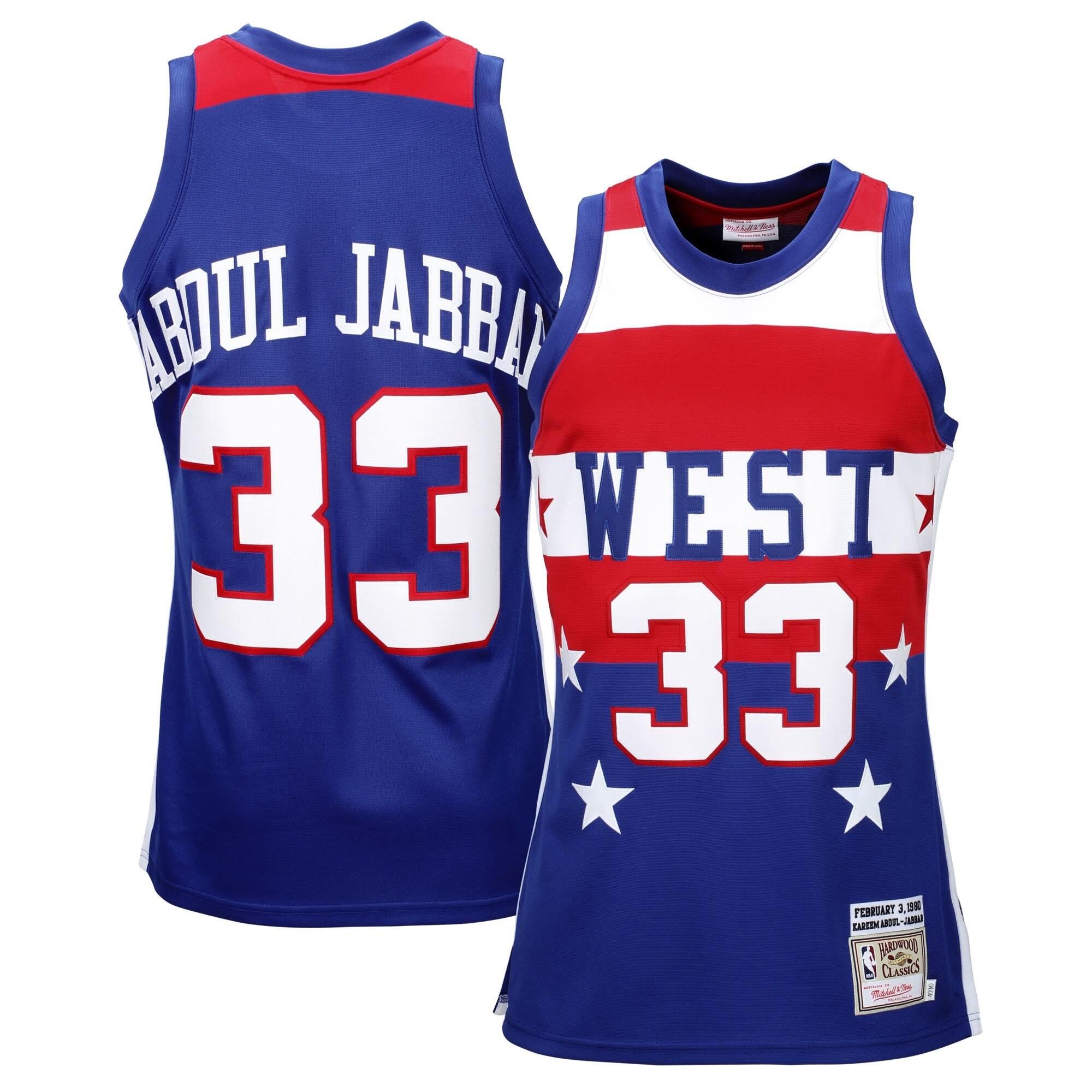 Mens Mitchell & Ness NBA Authentic Jersey 1980 All Star Kareem Abdul-Jabbar - sneakAR