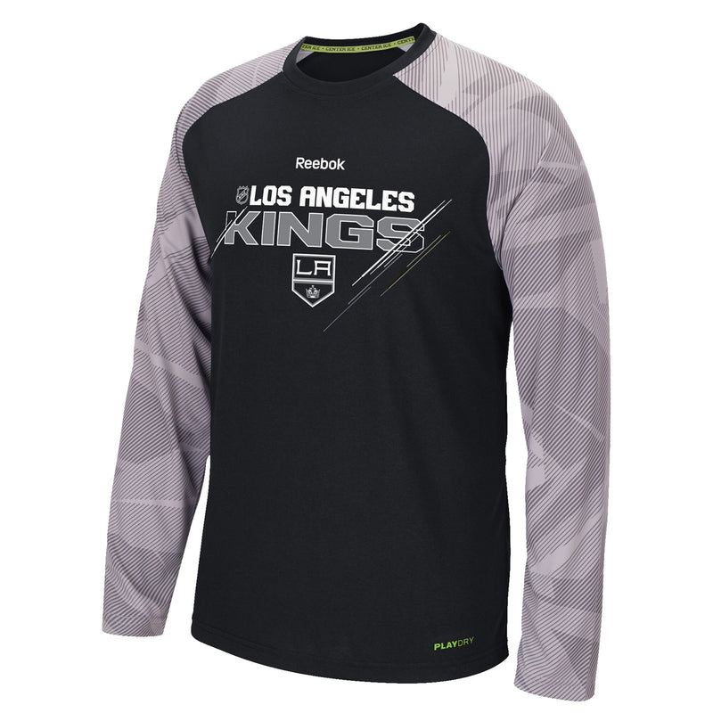 [M95596] Mens Reebok NHL LA Kings Performance Long Sleeve Tee