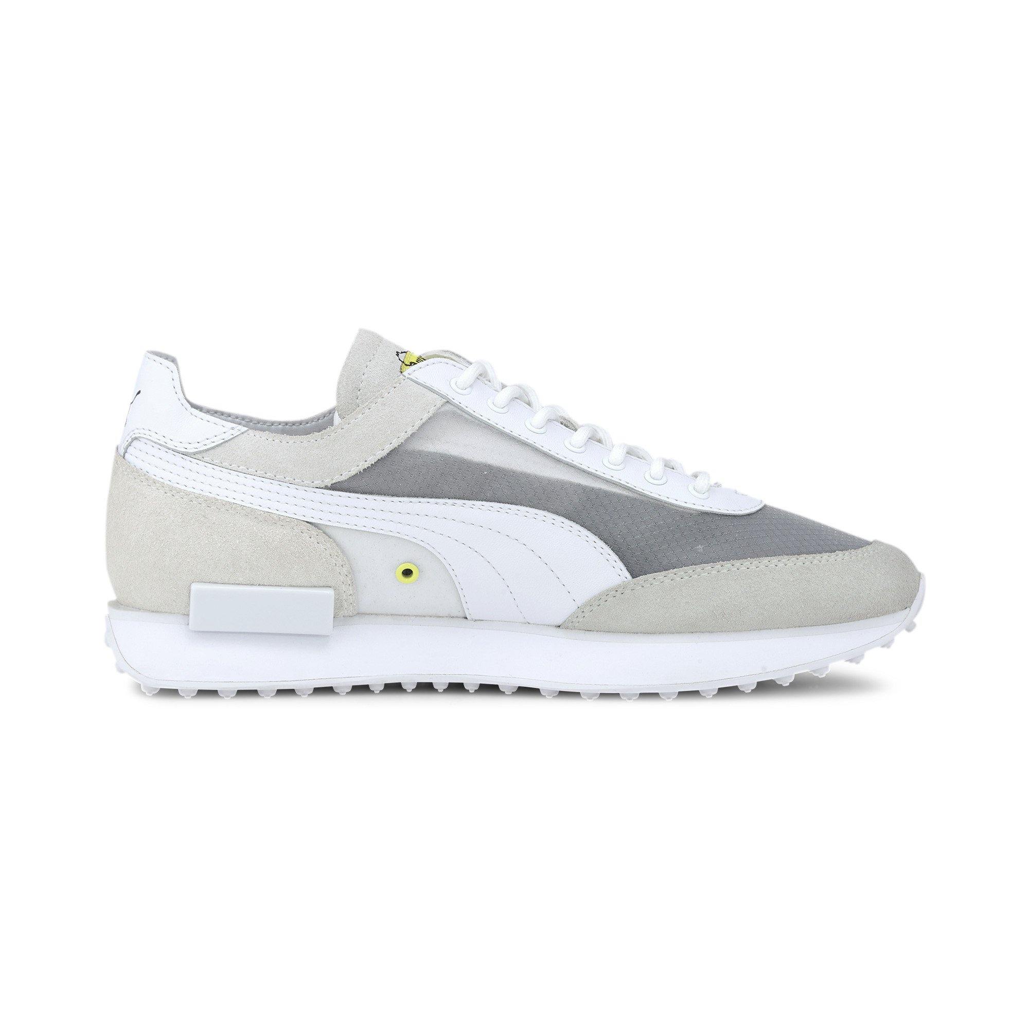 [372185-01] Mens Puma Future Rider X Chinatown Market White - sneakAR