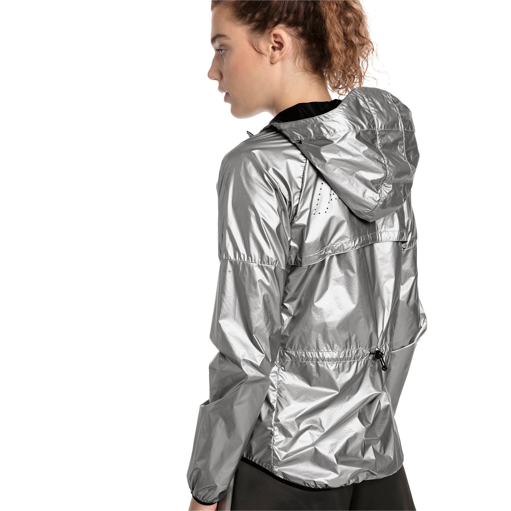 [517444-03] Womens Puma Last Lap Metallic Jacket