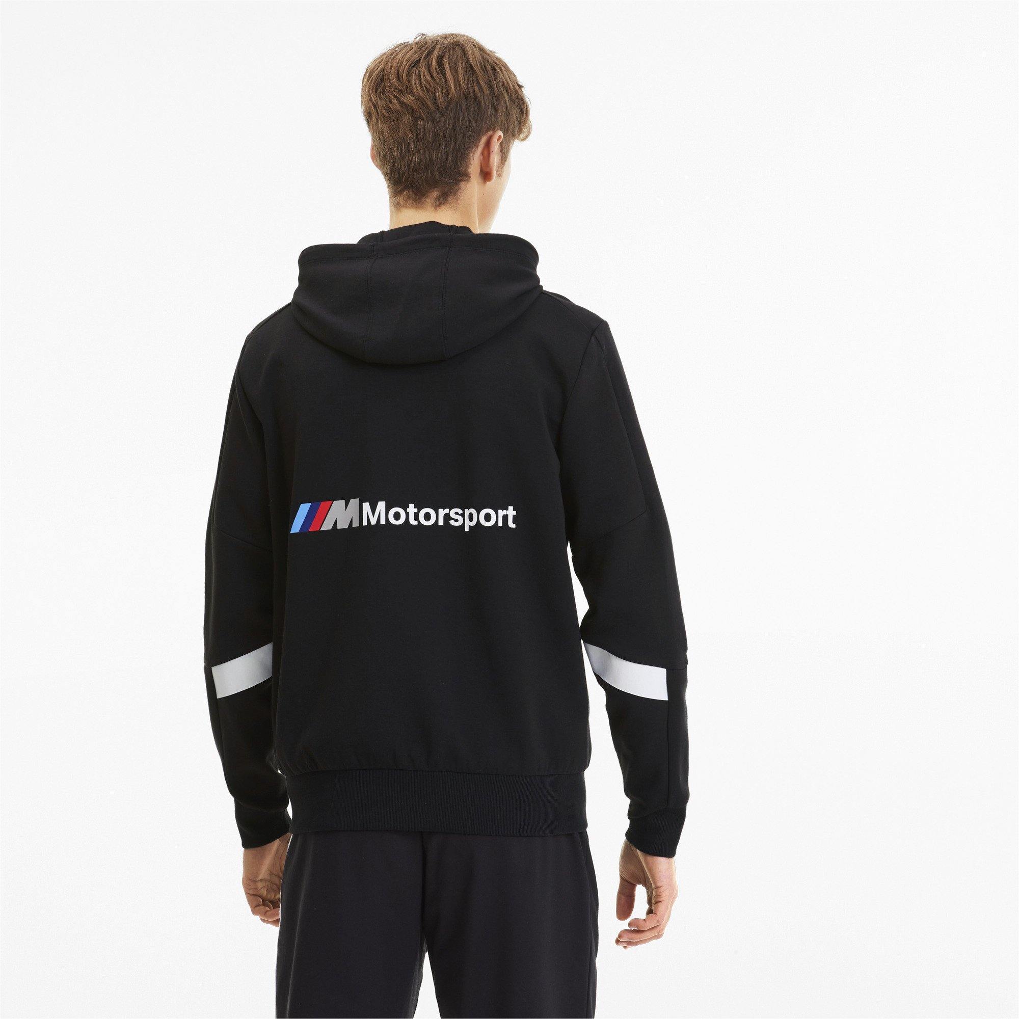 [596097-01] Mens Puma BMW Motorsport Hooded Sweat Jacket - sneakAR