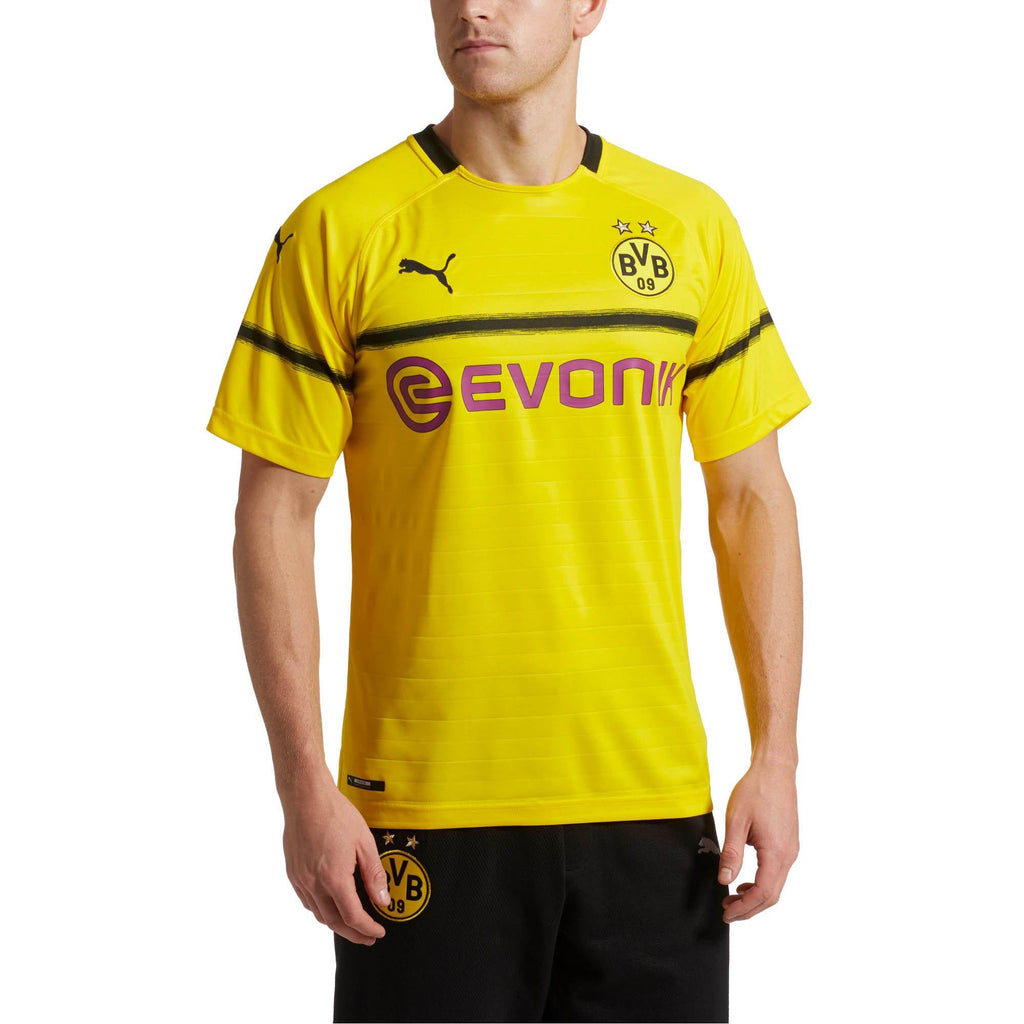 [753322-11] Mens Puma BVB Cup Shirt Replica With Evonik Logo - sneakAR