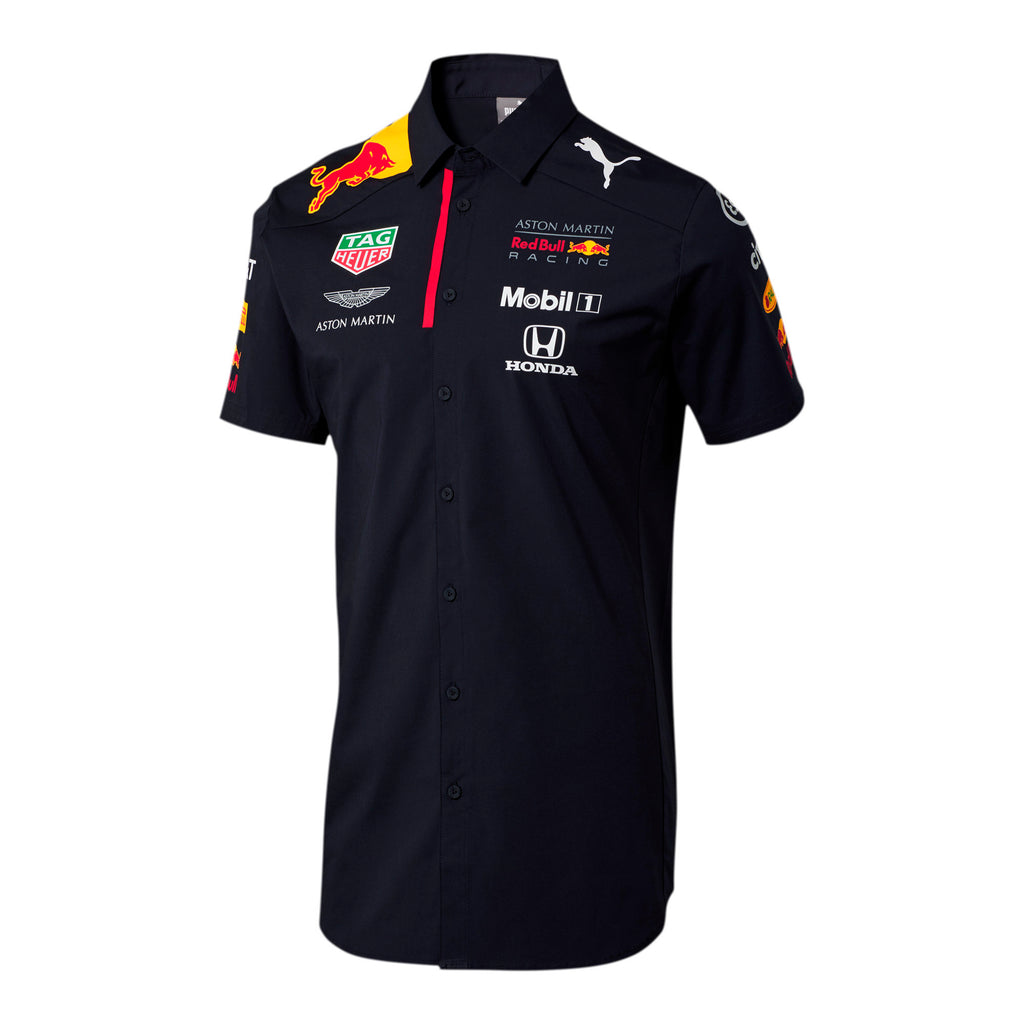 [762883-01] Mens Puma AMRBR Red Bull Racing Team Shirt