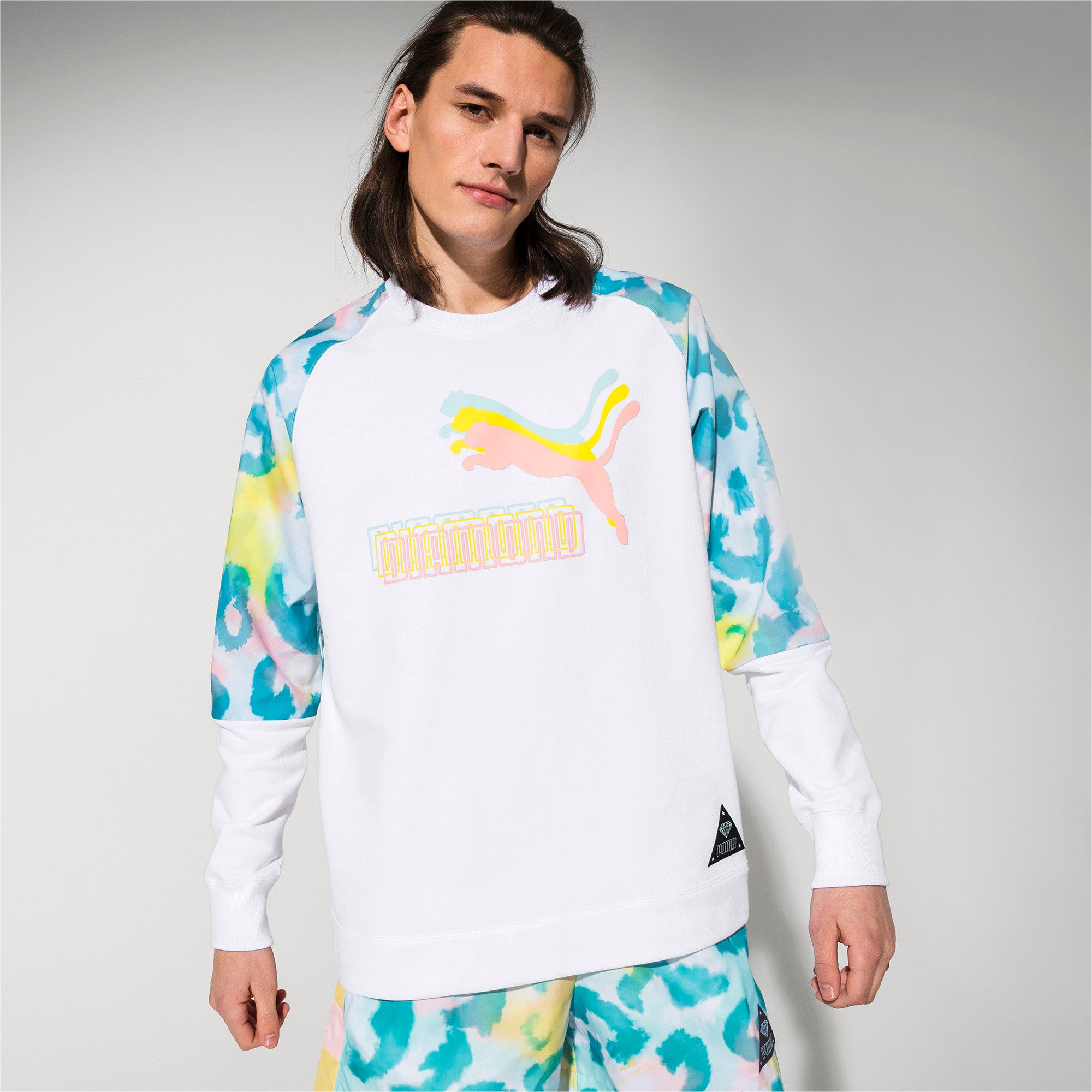 [578240-02] Mens Puma X Diamond Crew