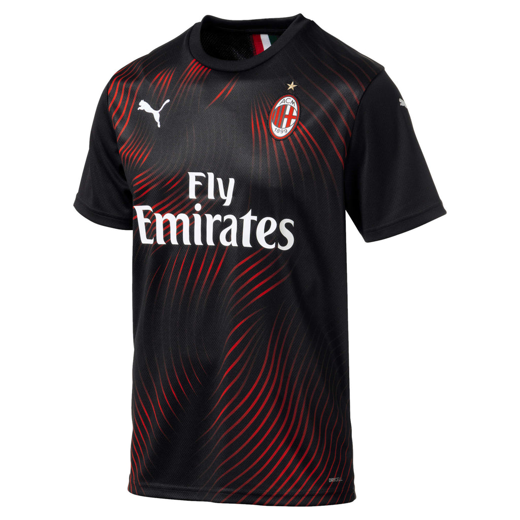 [755886-03] Mens Puma AC MILAN AWAY SHIRT REPLICA SHORT SLEEVE