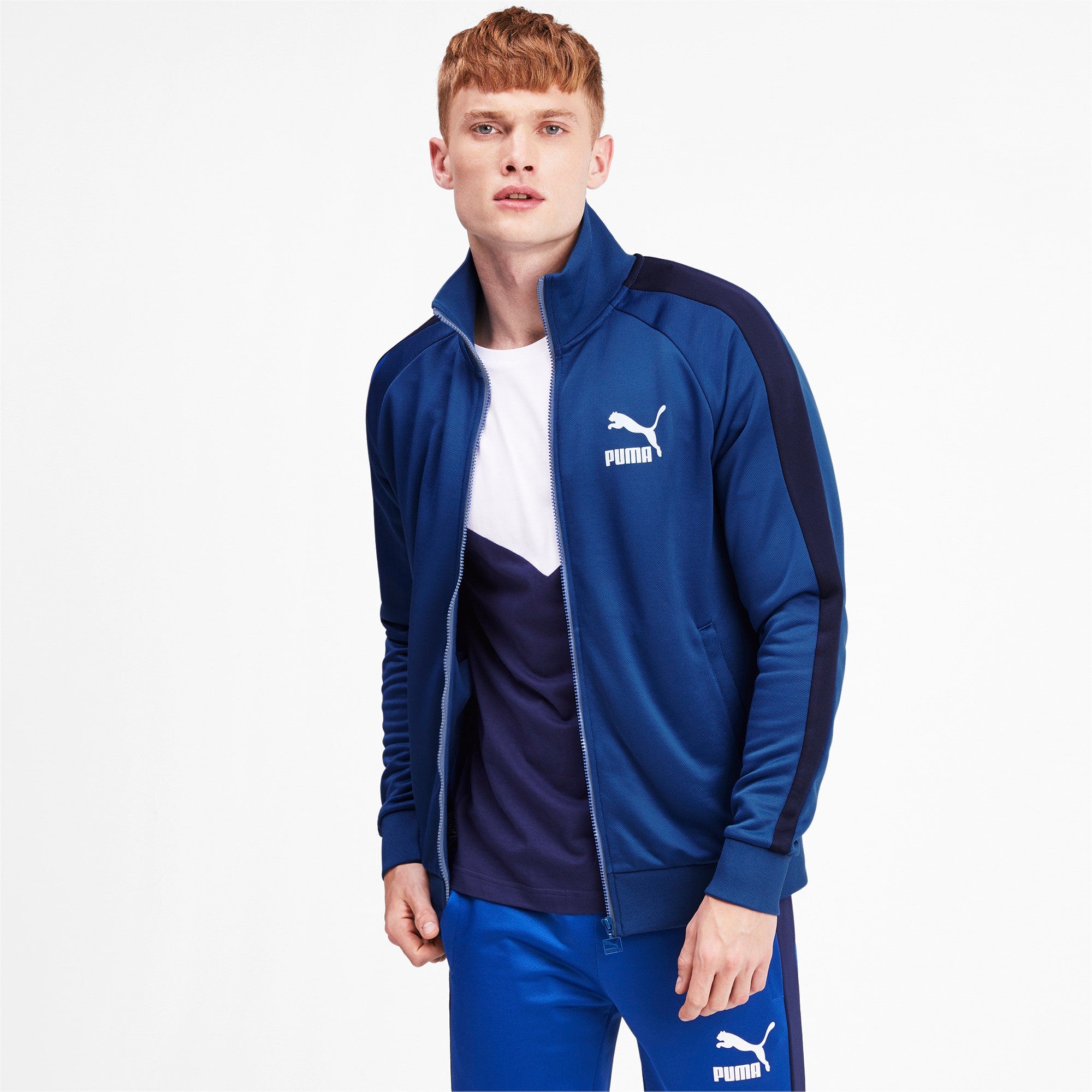 [595286-39] Mens Puma ICONIC T7 TRACK JACKET