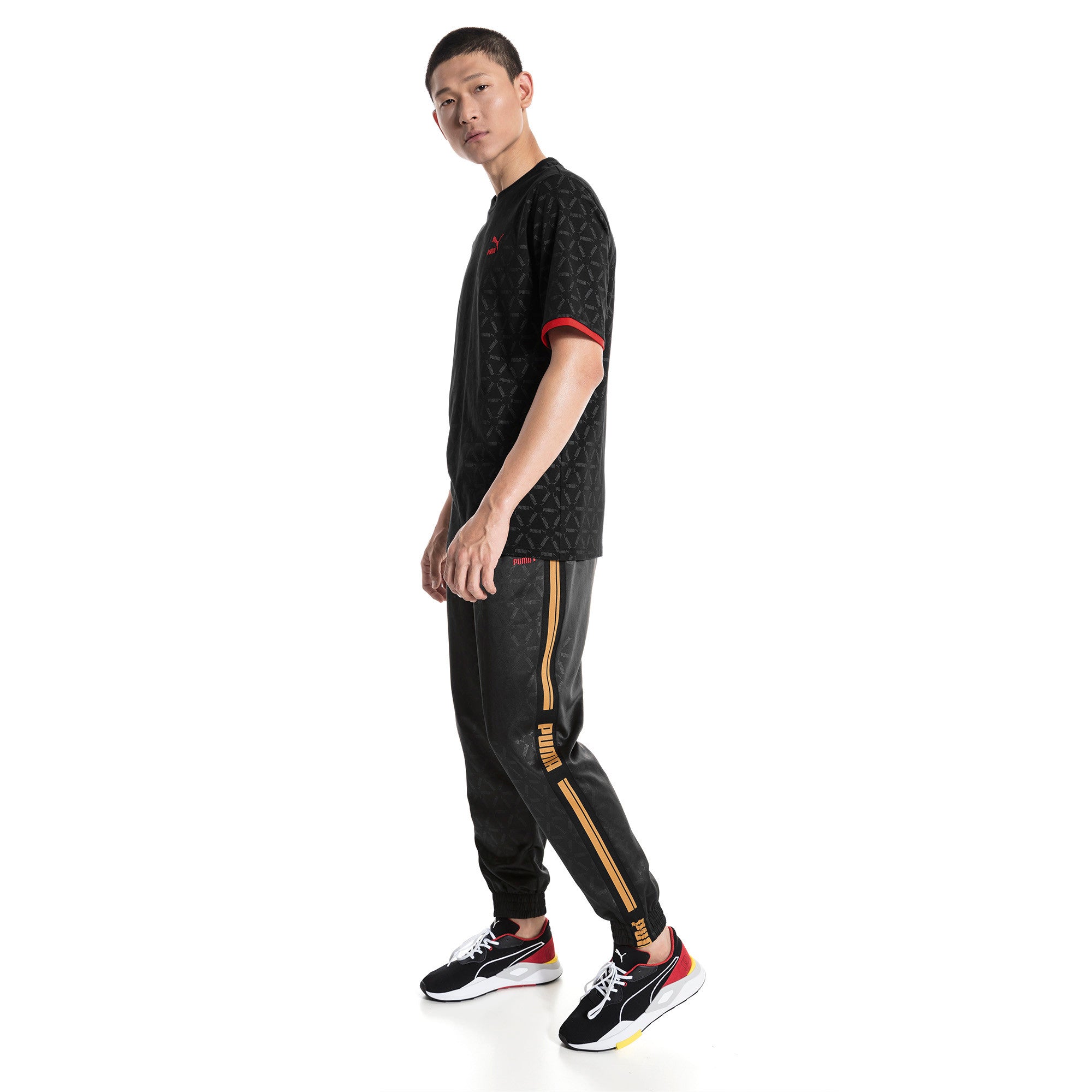 [578777-01] Mens Puma Luxe Pack Track Pants Aop