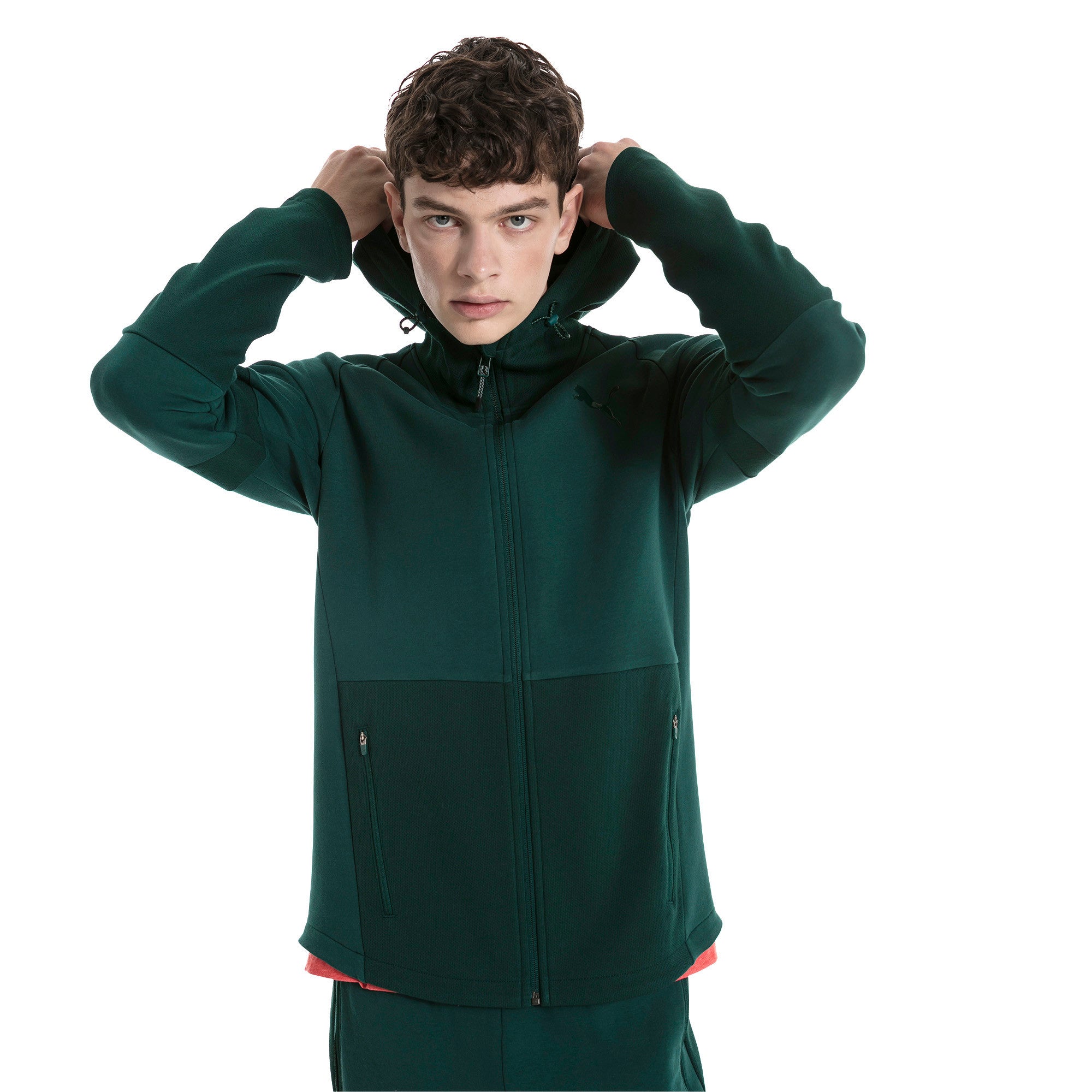 [854151-30] Mens Puma Evostripe Move Hooded Jacket