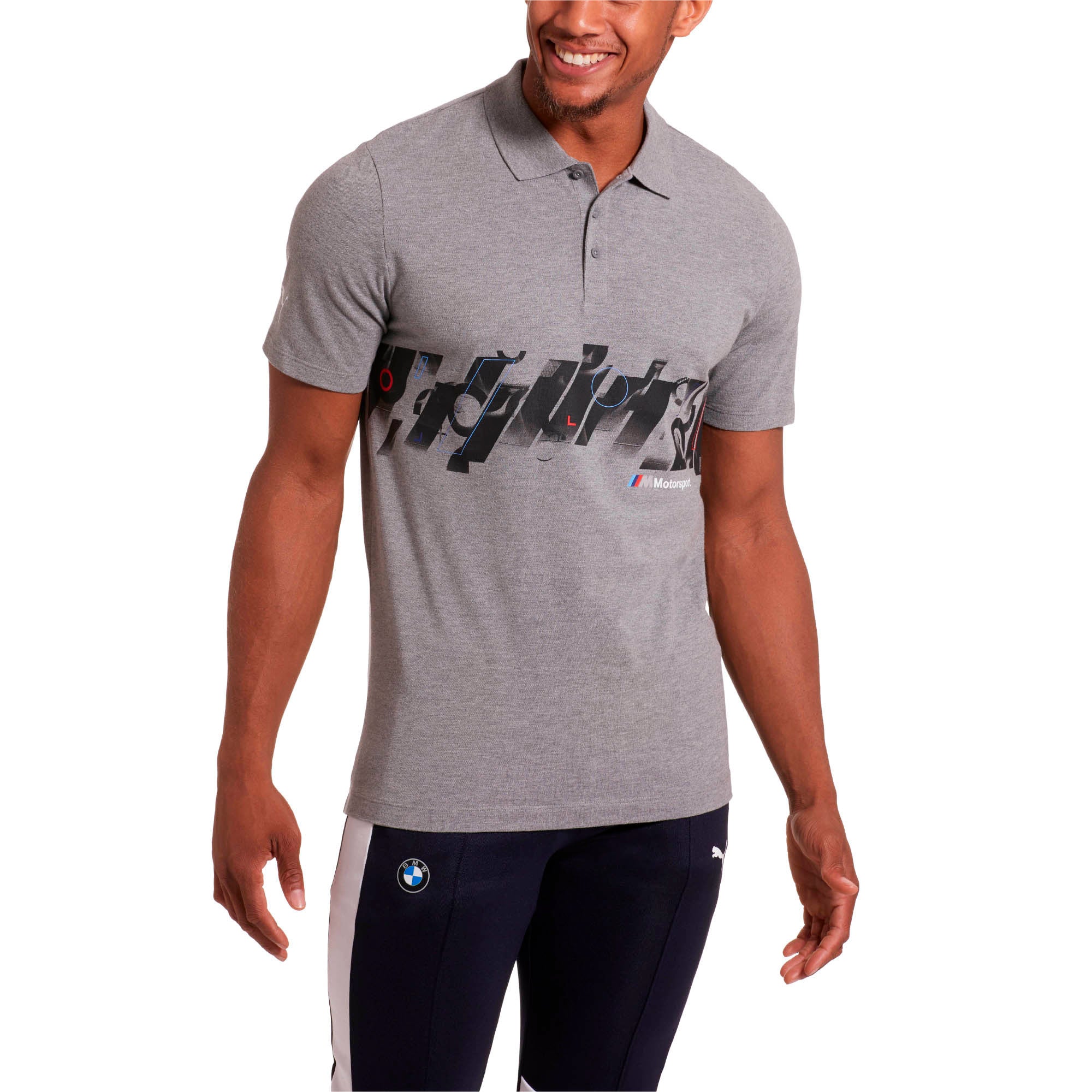 [577789-03] Mens Puma BMW Motorsport Graphic Polo