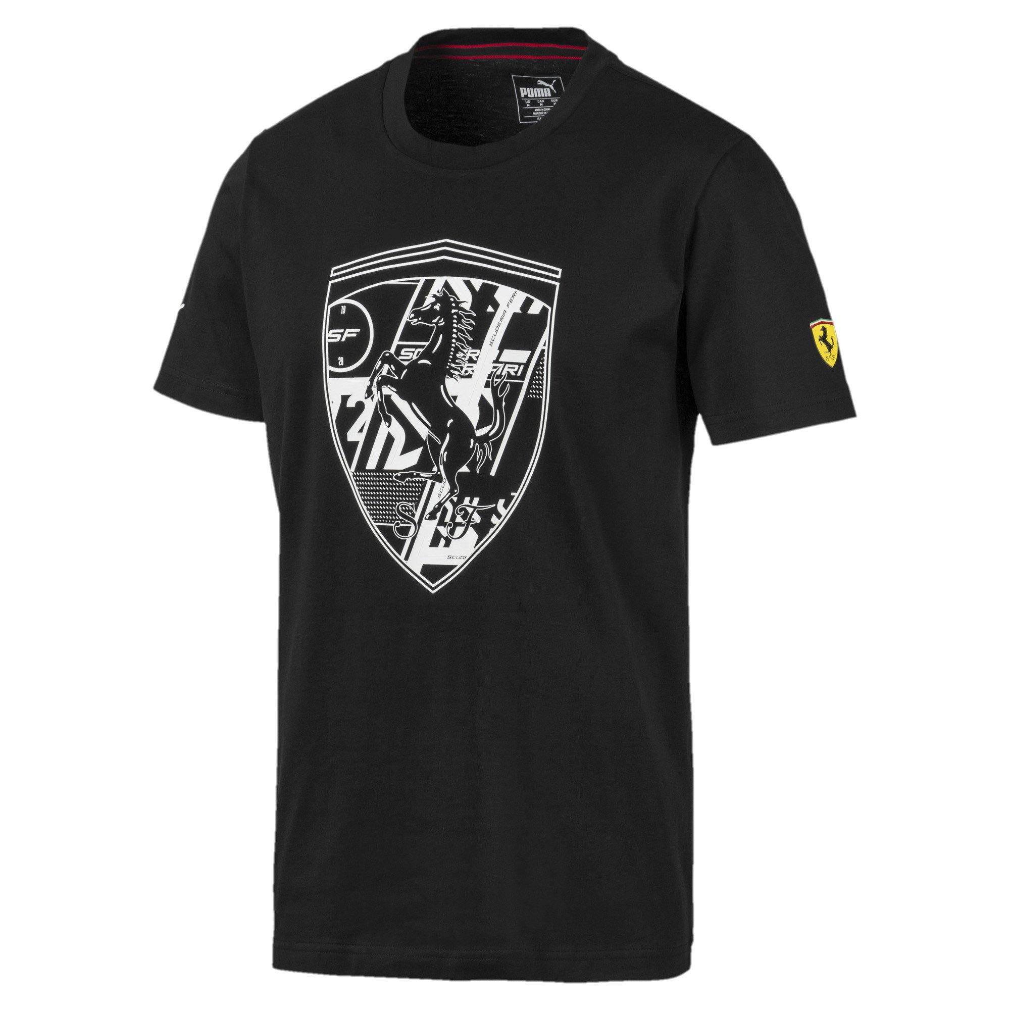 [595433-02] Mens Puma SF Scuderia Ferrari Big Shield Tee + - sneakAR