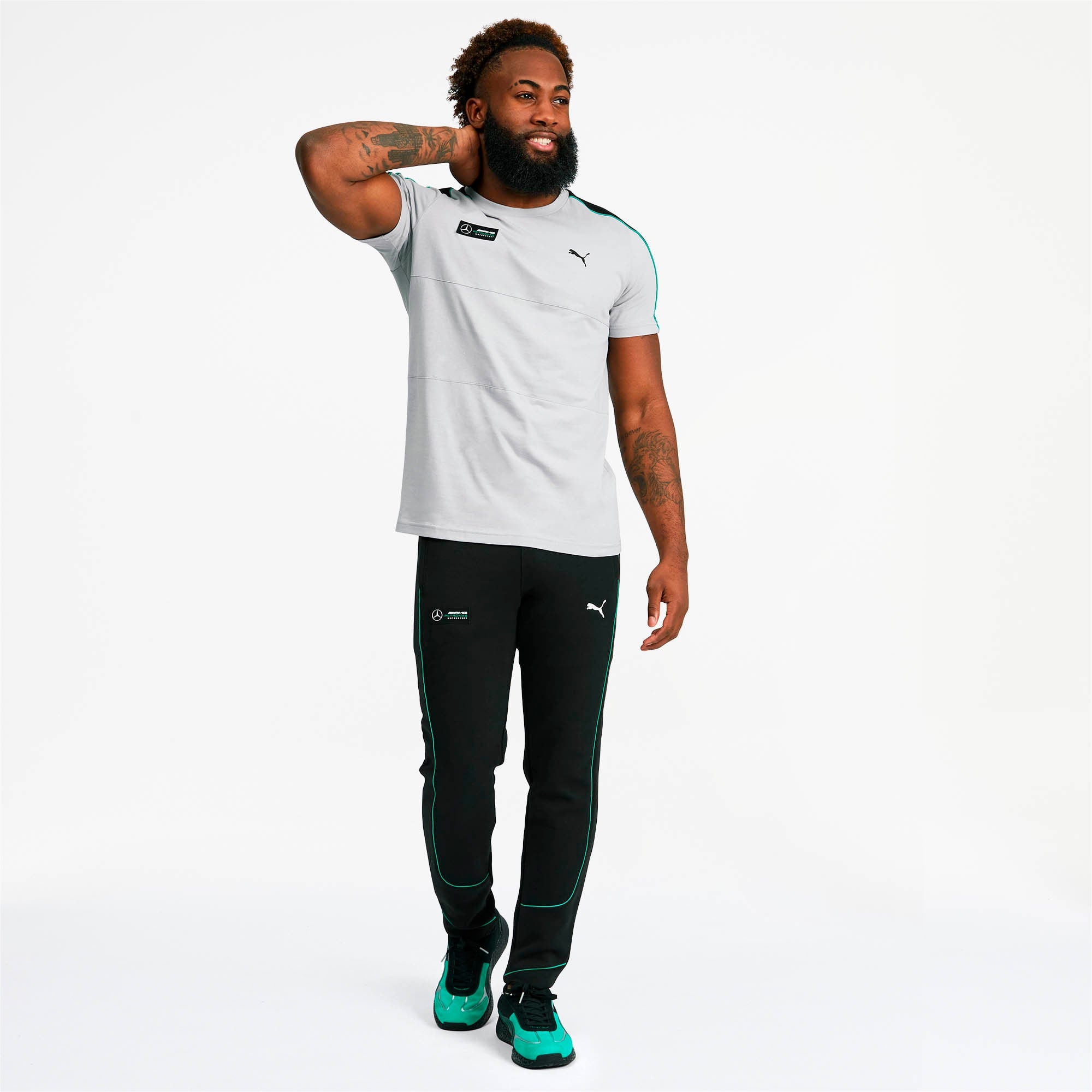 [595354-03] Mens Puma MAPM MERCEDES AMG T7 TEE