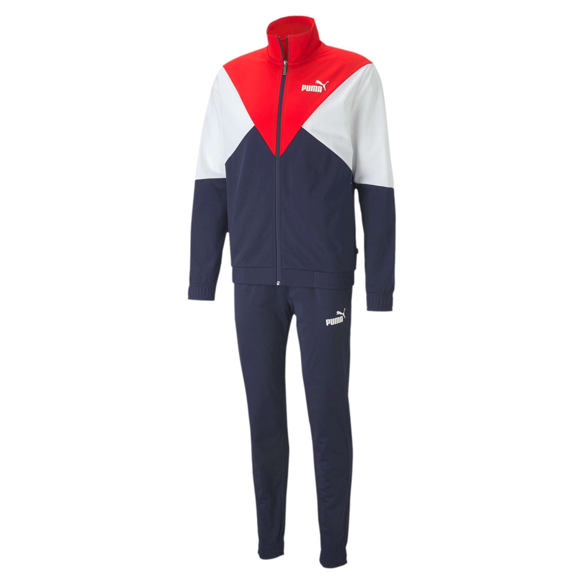[583599-06] Mens Puma Colorblock Retro Track Suit