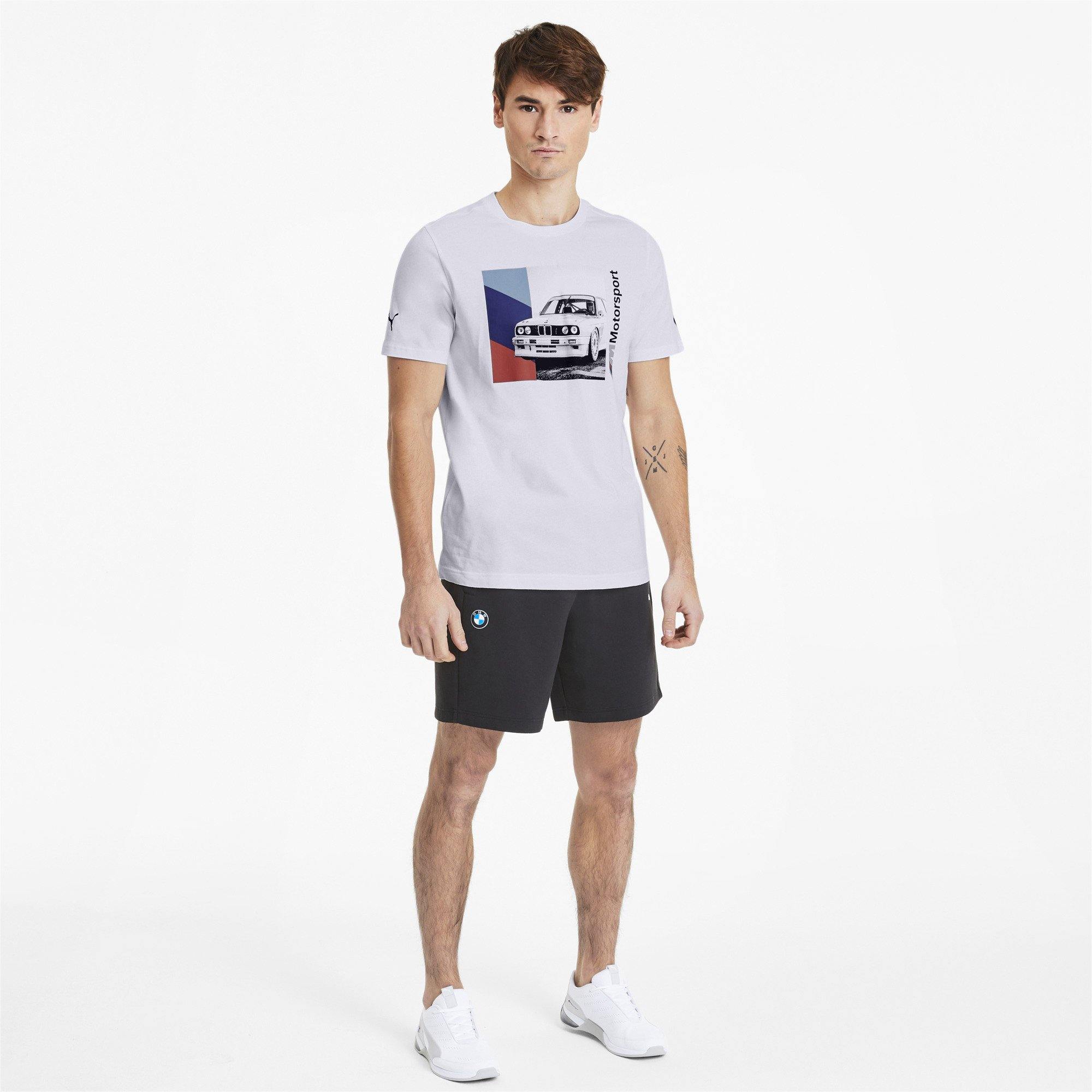 [596102-02] Mens Puma BMW Motorsport Graphic Tee - sneakAR