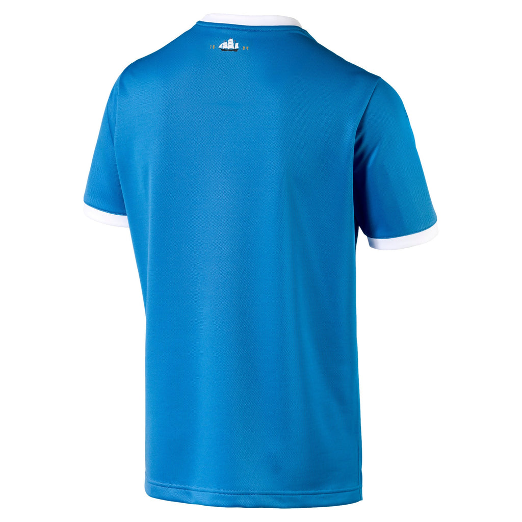 [756422-01] Mens Puma MCFC MANCHESTER CITY 125TH ANNIVERSARY SHIRT REPLICA