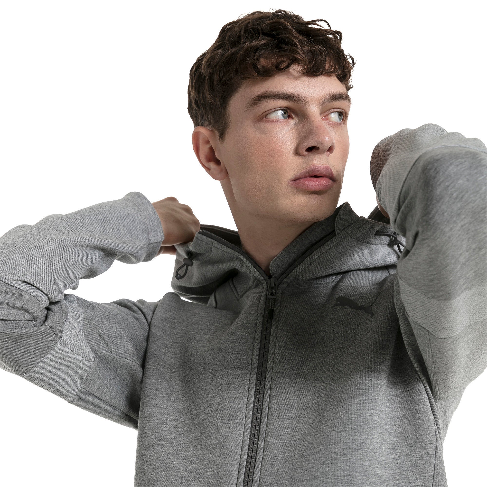 [854151-03] Mens Puma Evostripe Move Hooded Jacket