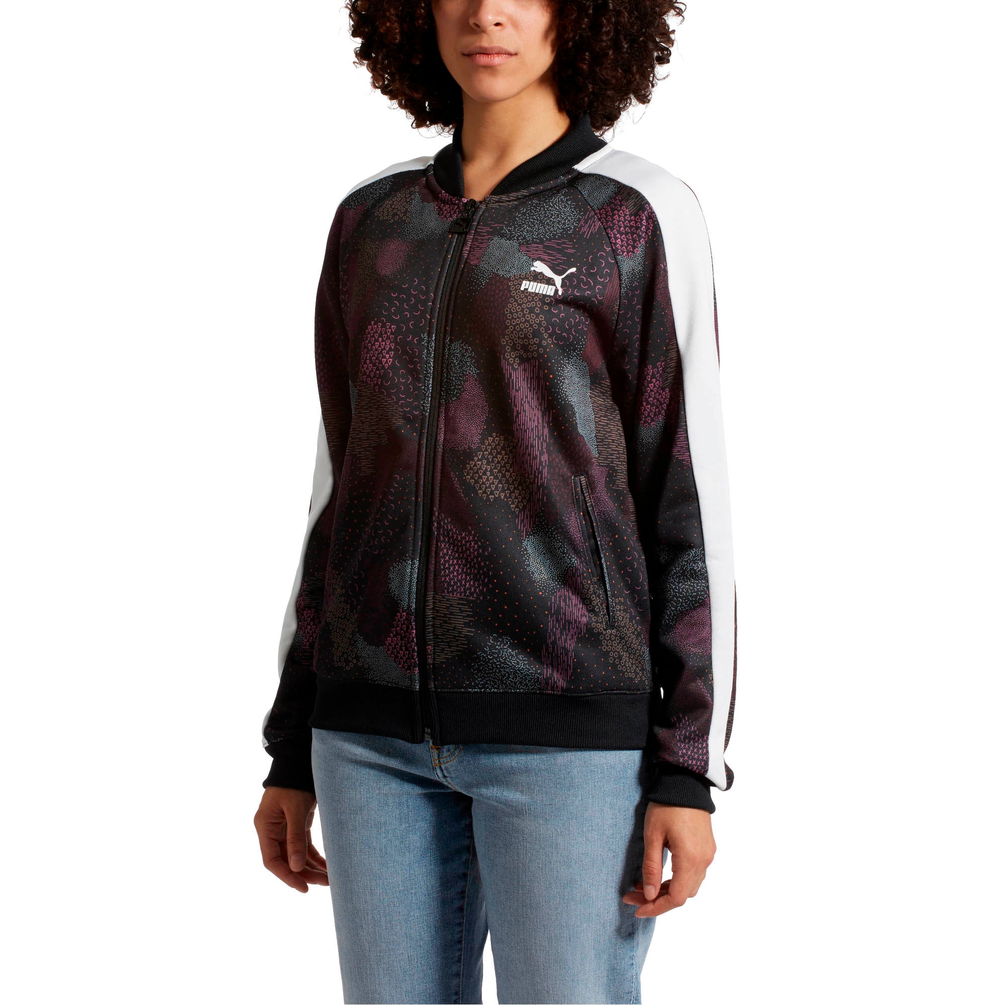 [576248-51] Womens Puma Classics T7 Track Jacket Aop