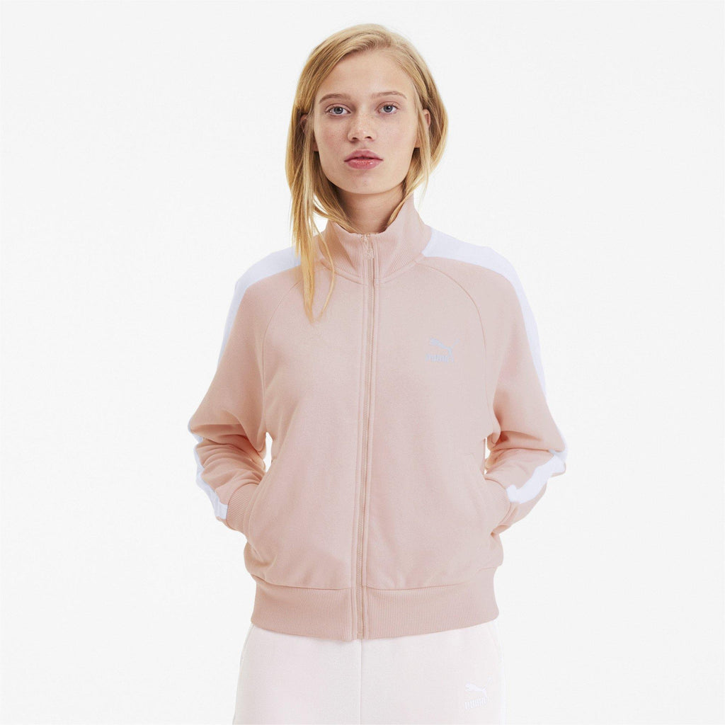 [595204-17] Womens Puma Classics T7 Track Jacket - sneakAR