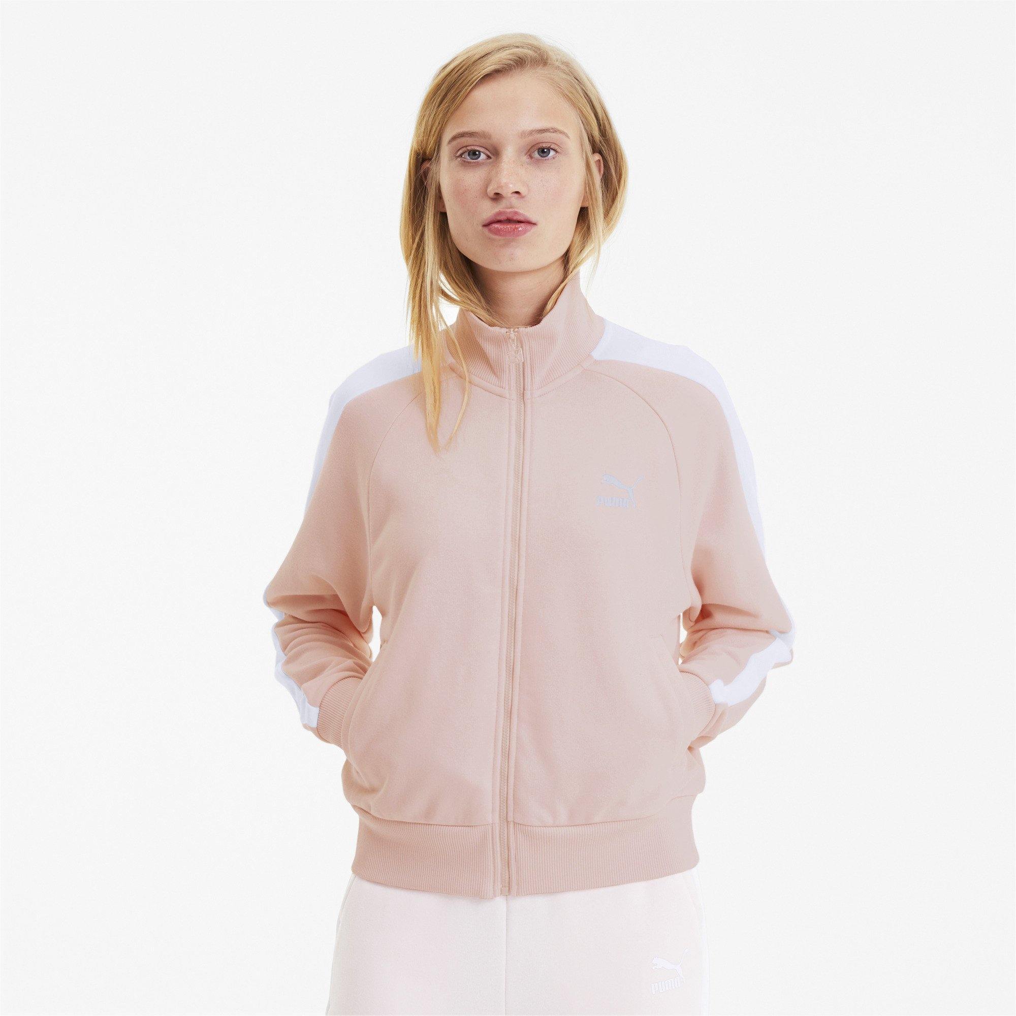 [595204-17] Womens Puma Classics T7 Track Jacket - sneakAR