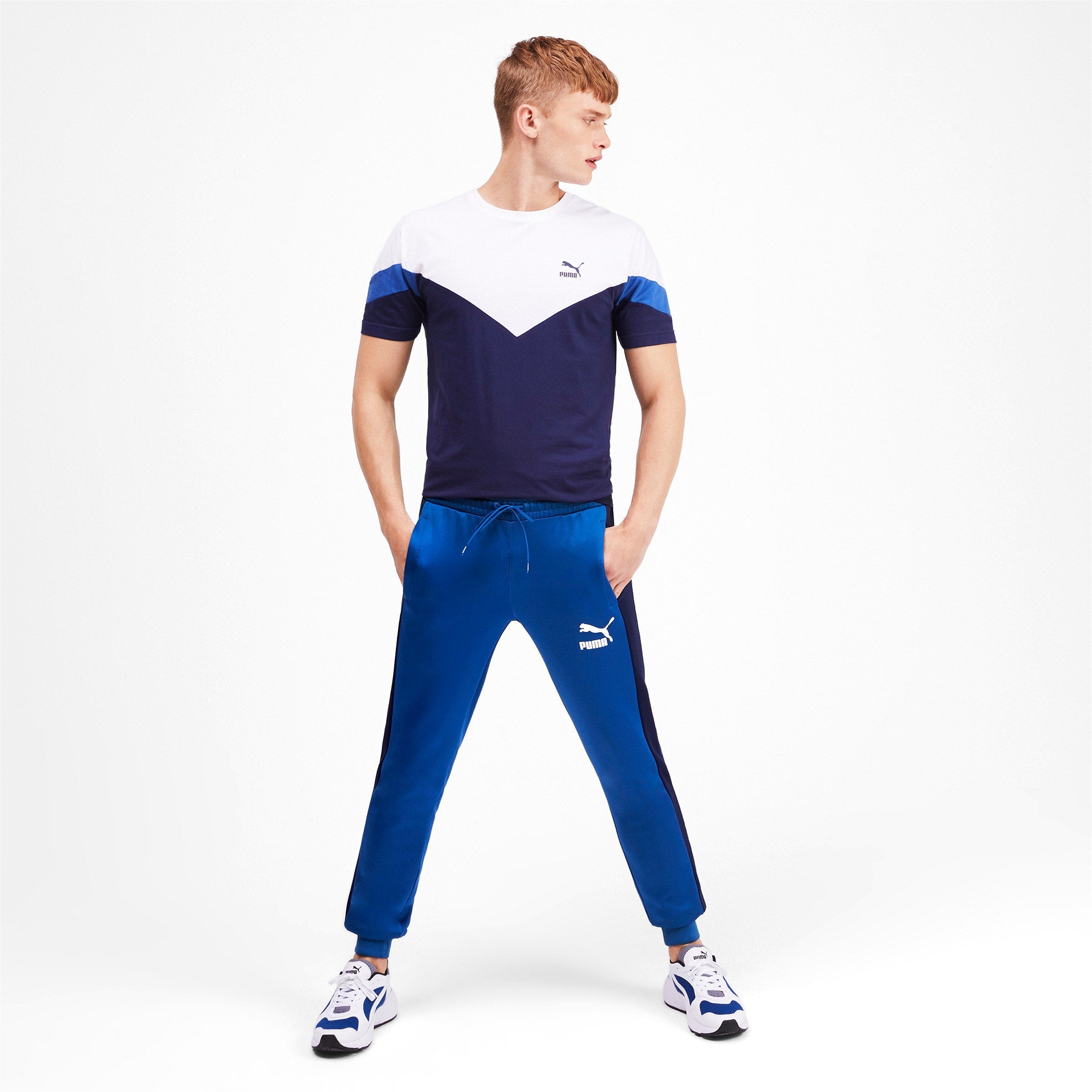 [595287-39] Mens Puma ICONIC T7 TRACK PANT CUFF