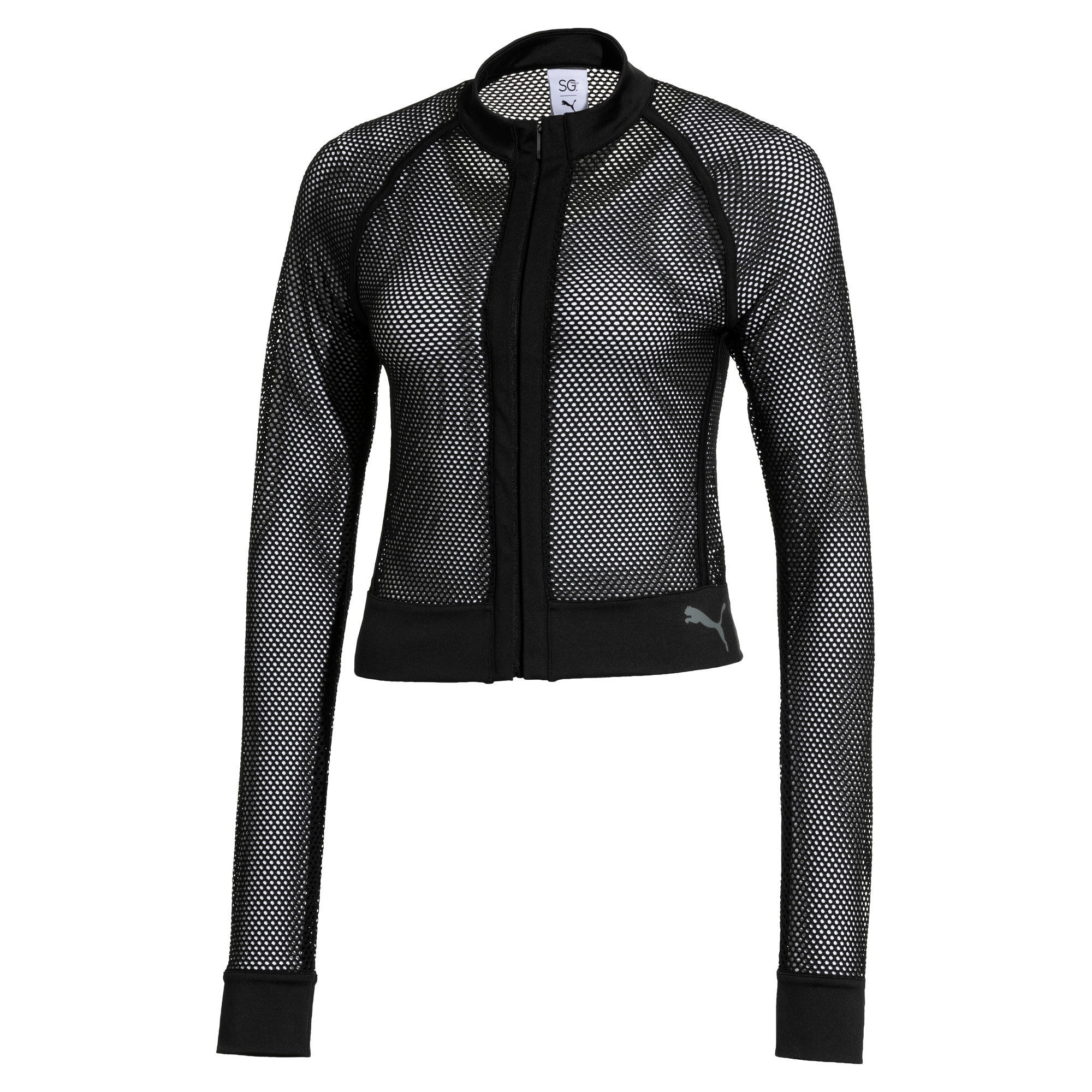[517906-01] Womens Puma Selena Gomez SG Mesh Jacket