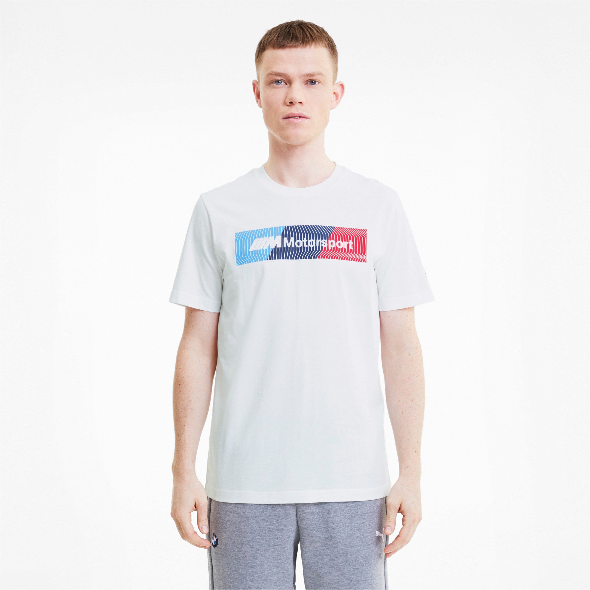 [598008-02] Mens Puma BMW Motorsport Logo Tee+