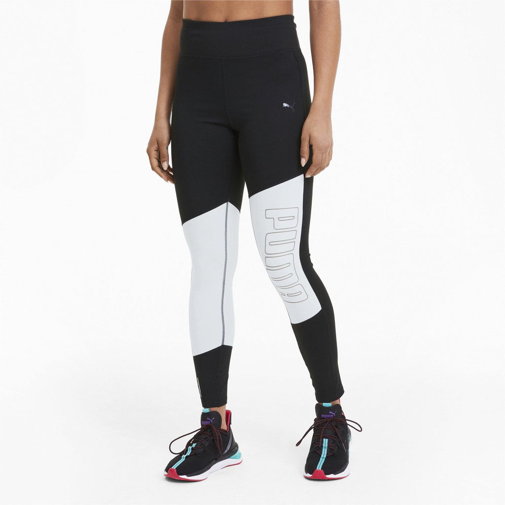 [518337-10] Womens Puma Logo 7/8 Graphic Tight - sneakAR