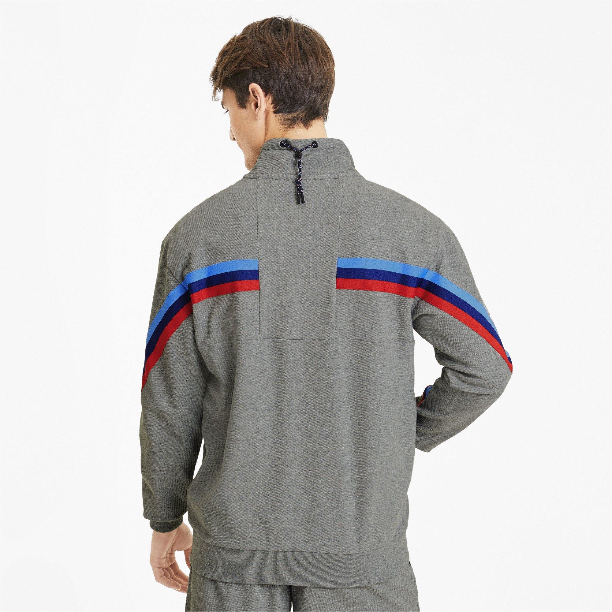[596089-03] Mens Puma BMW Motorsport Life Sweat Jacket - sneakAR