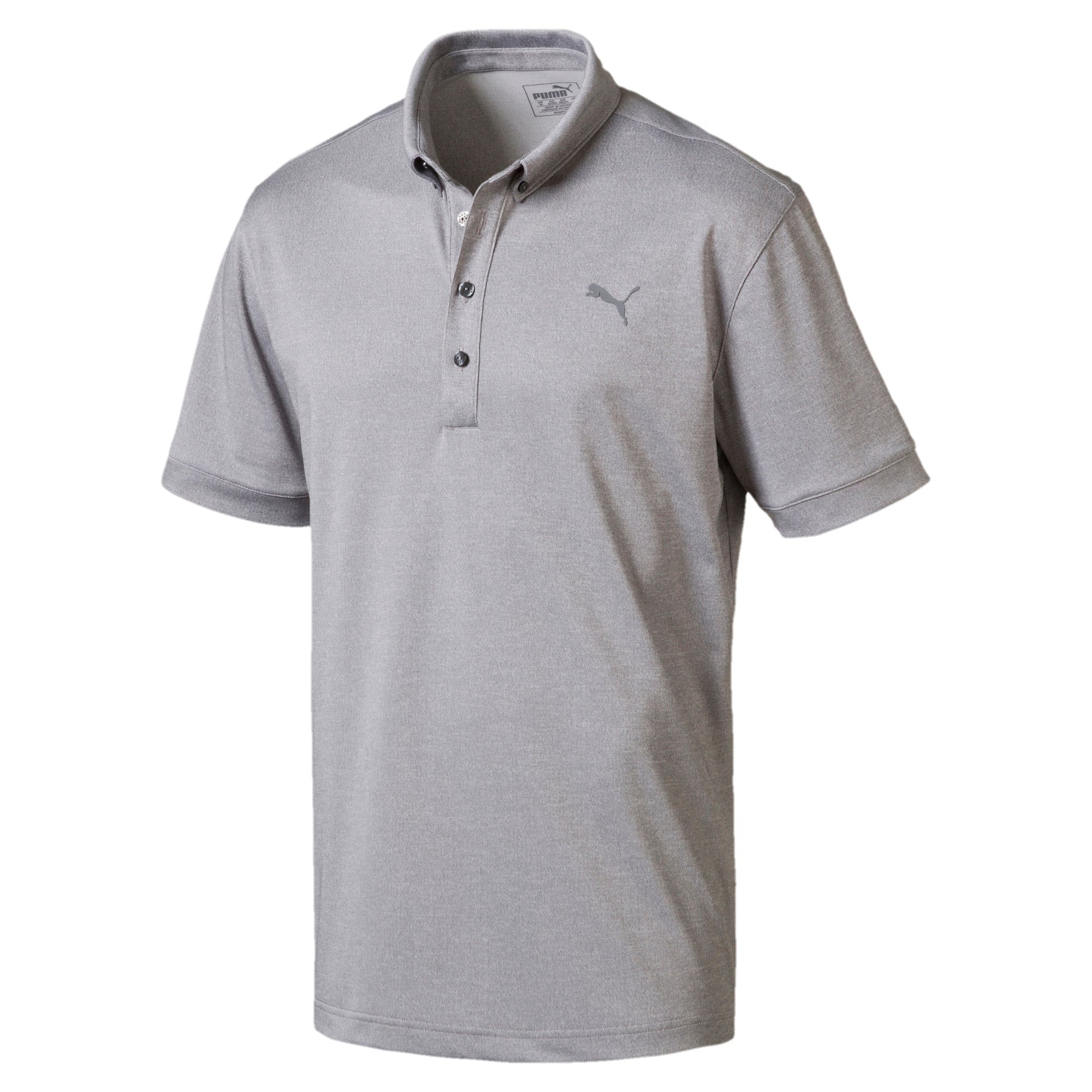 [574613-01] Mens Puma OXFORD HEATHER POLO