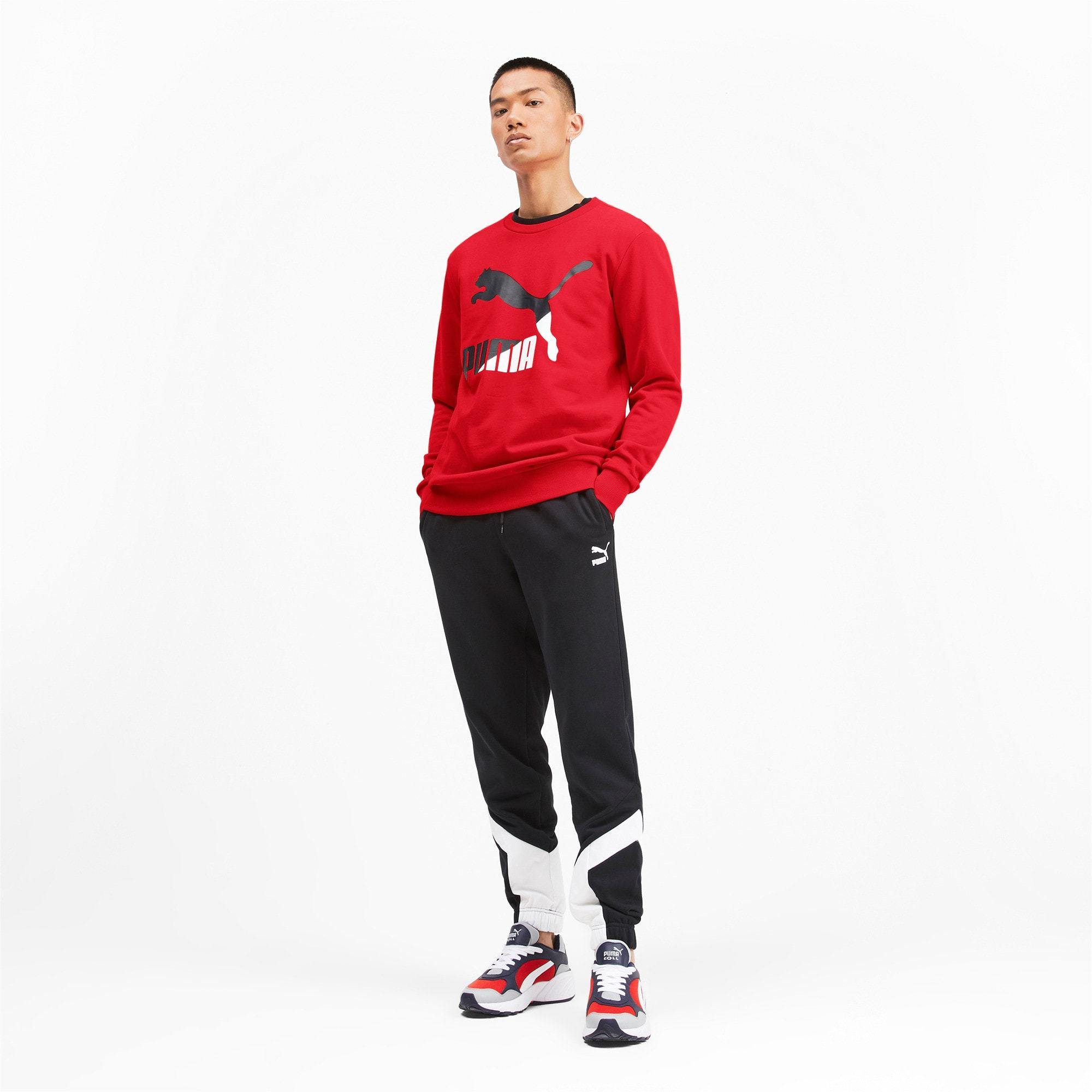 [595198-47] Mens Puma Classics Logo Crew - sneakAR