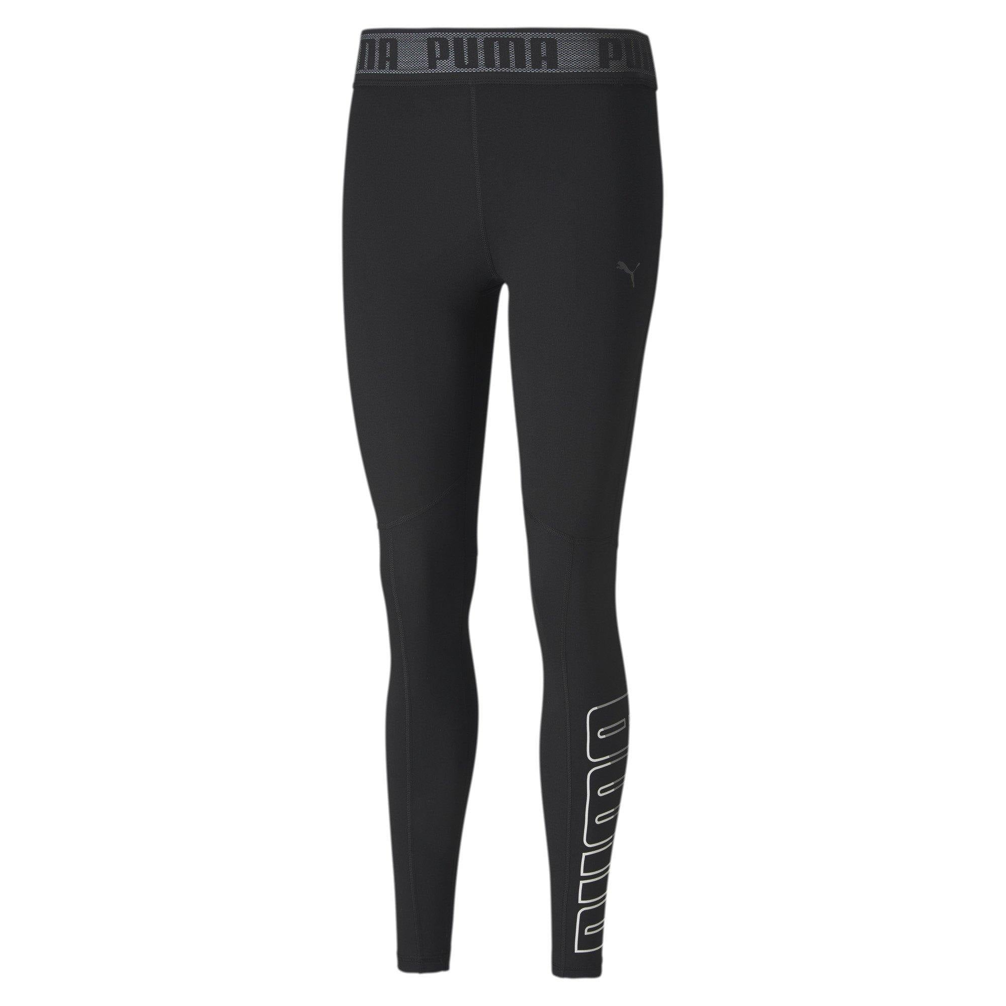 [518945-01] Womens Puma Logo Elastic 7/8 Tight - sneakAR