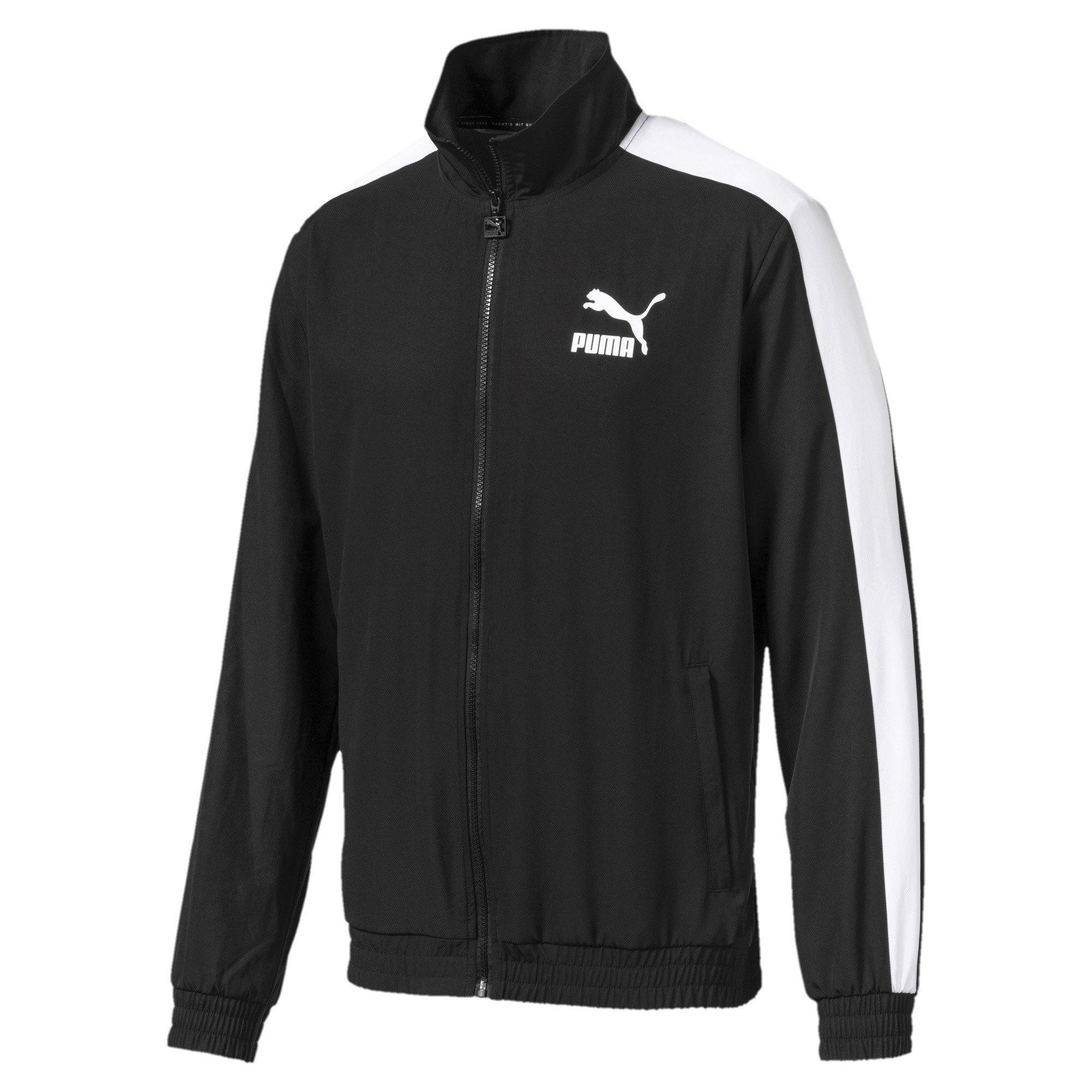 [595293-01] Mens Puma Iconic T7 Track Jacket Woven - sneakAR