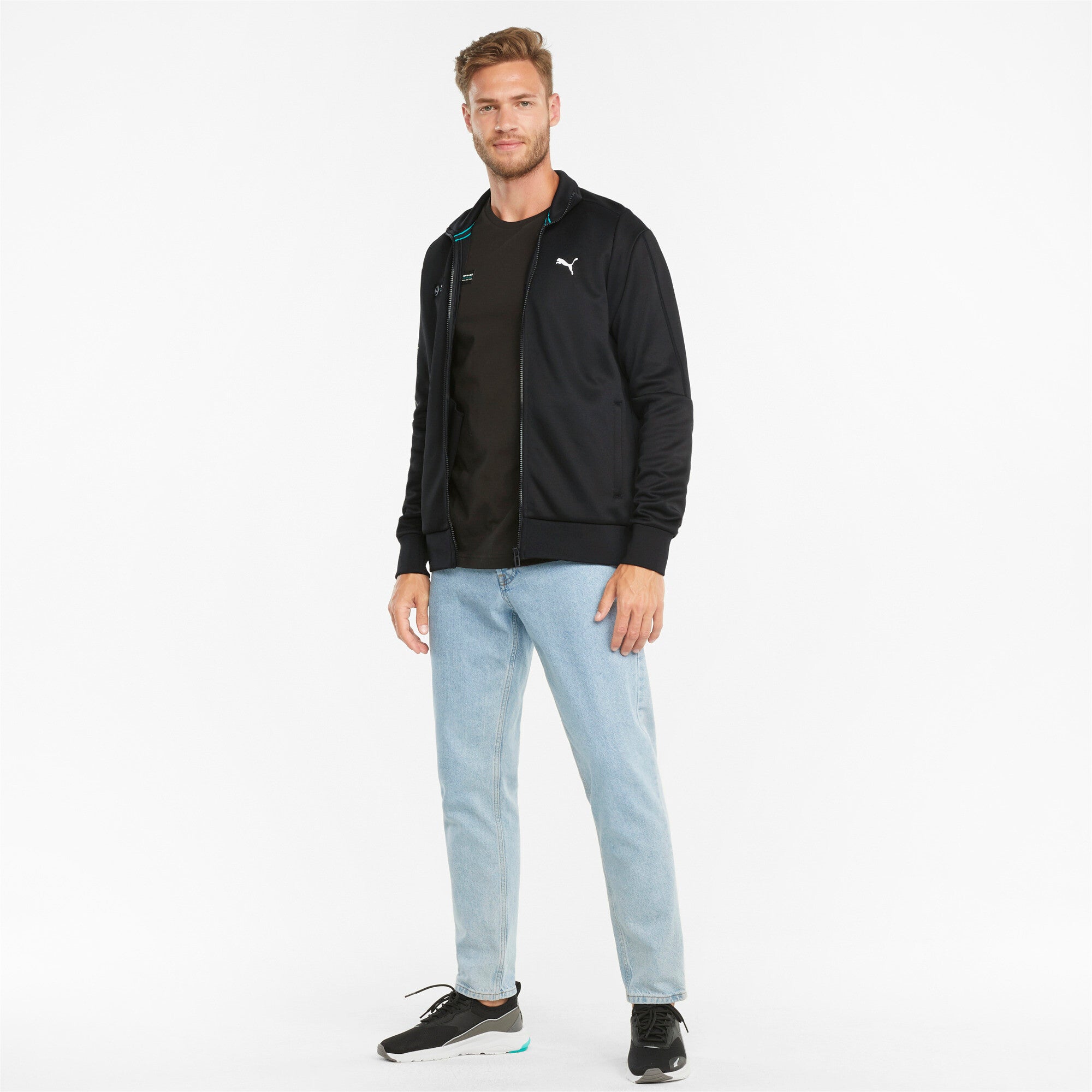 [531780-01] Mens Puma MAPF1 MERCEDES T7 TRACK JACKET