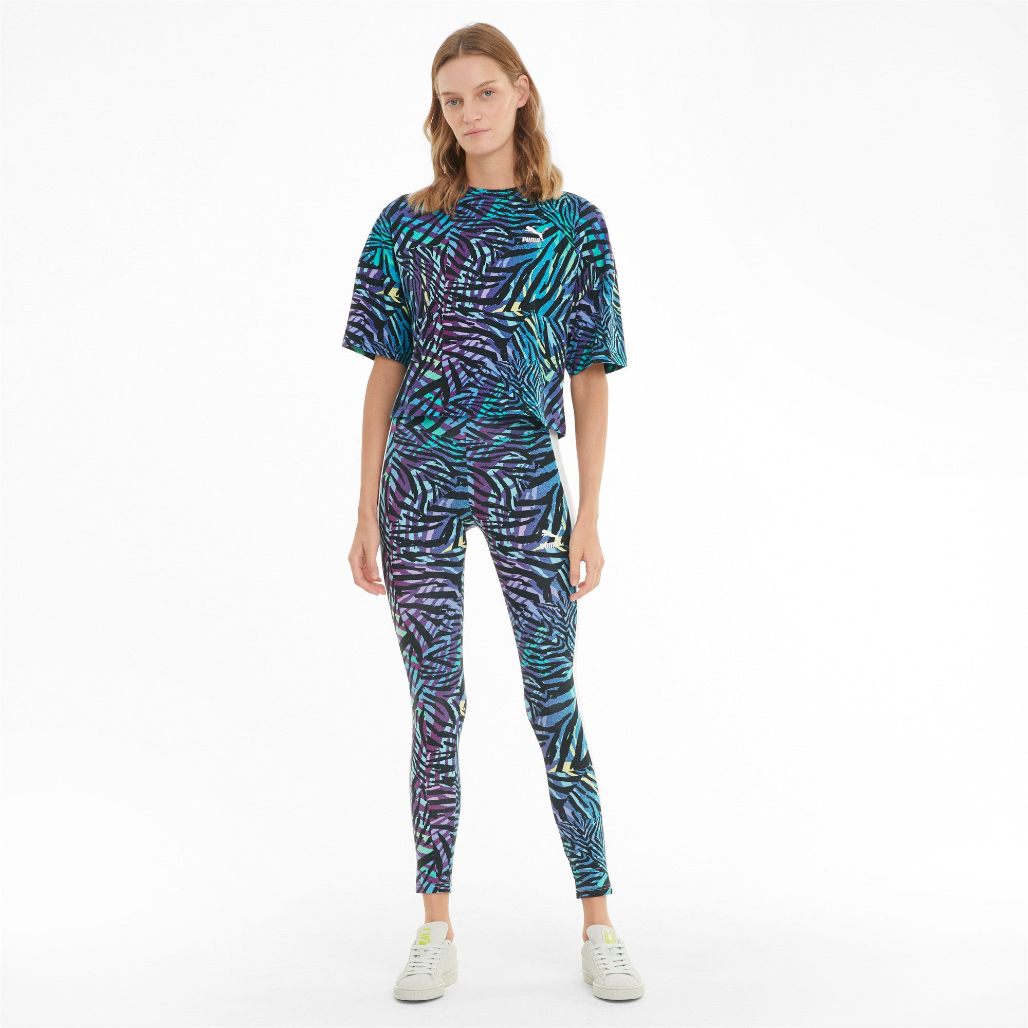[599635-17] Womens Puma Neon Safari Legging