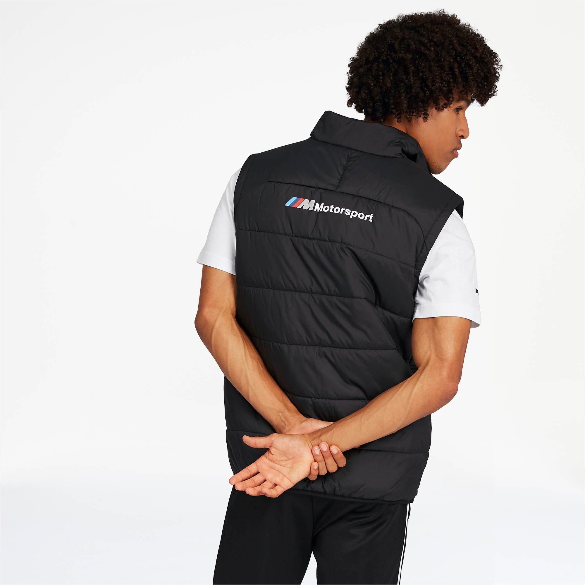 [595185-01] Mens Puma BMW Motorsport Padded Vest - sneakAR