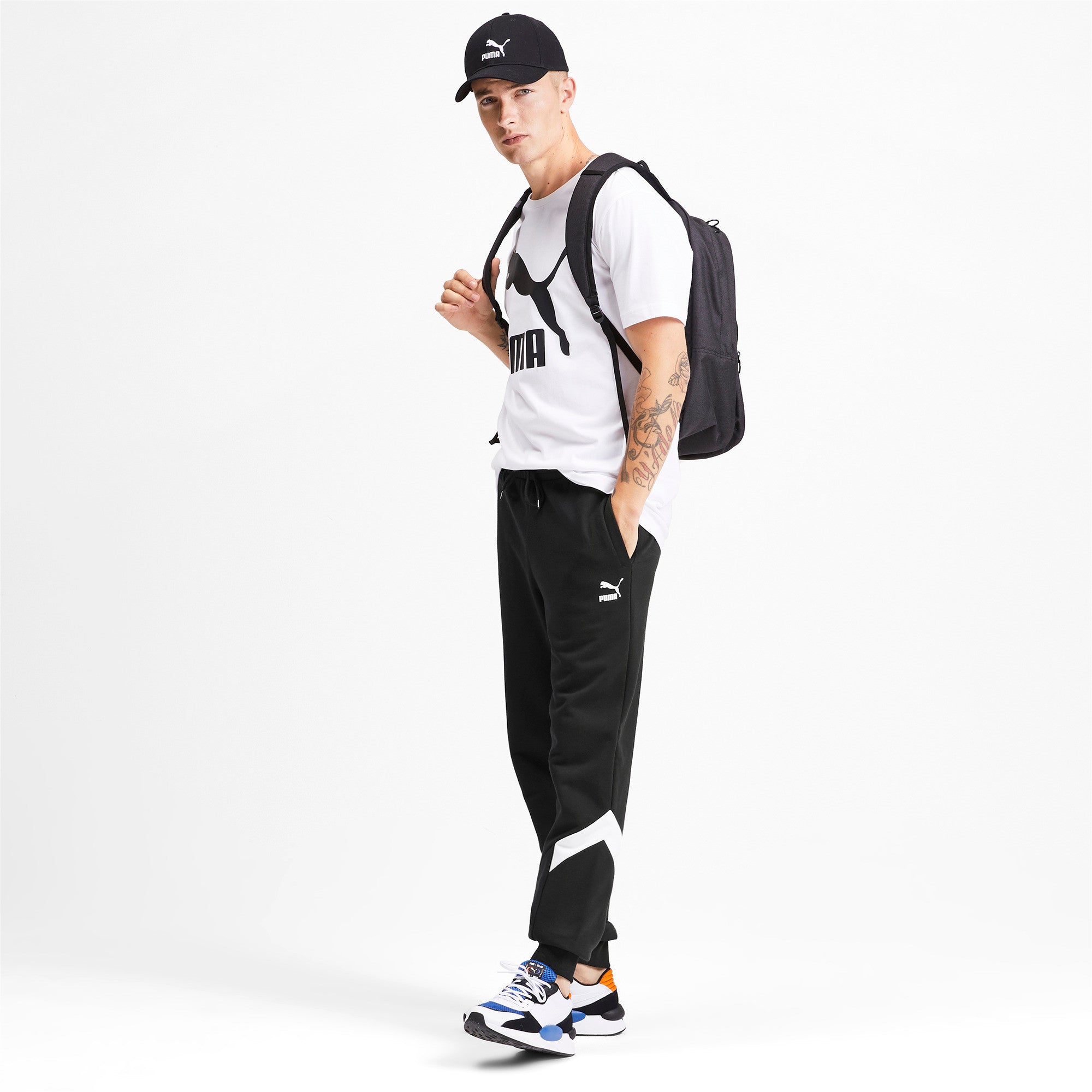 [595743-01] Mens Puma Iconic MCS Track Pant Cuffed