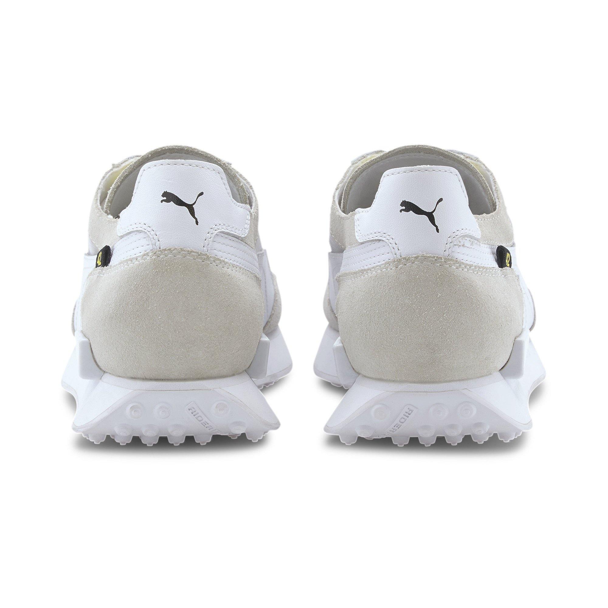 [372185-01] Mens Puma Future Rider X Chinatown Market White - sneakAR