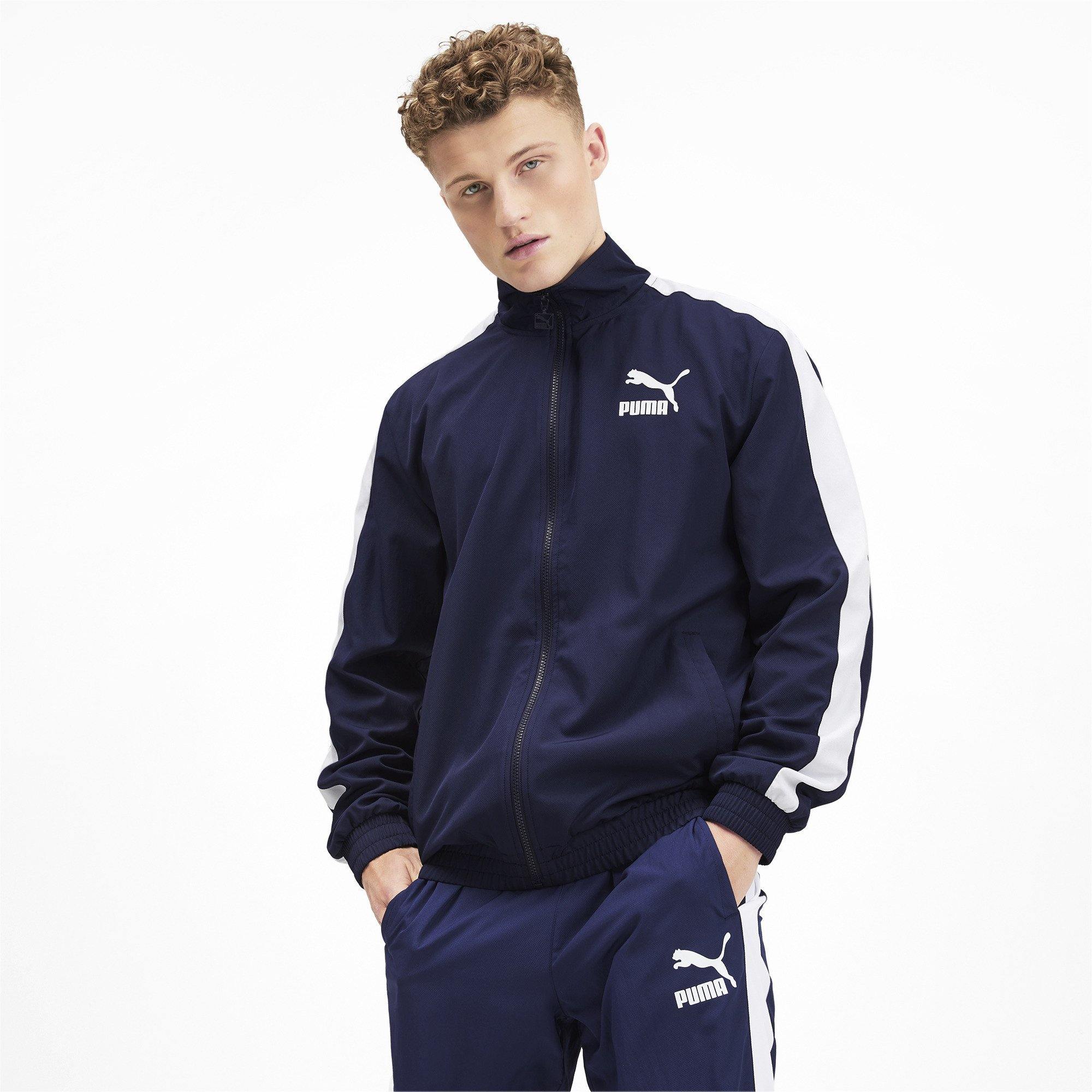 [595293-06] Mens Puma Iconic T7 Track Jacket Woven - sneakAR