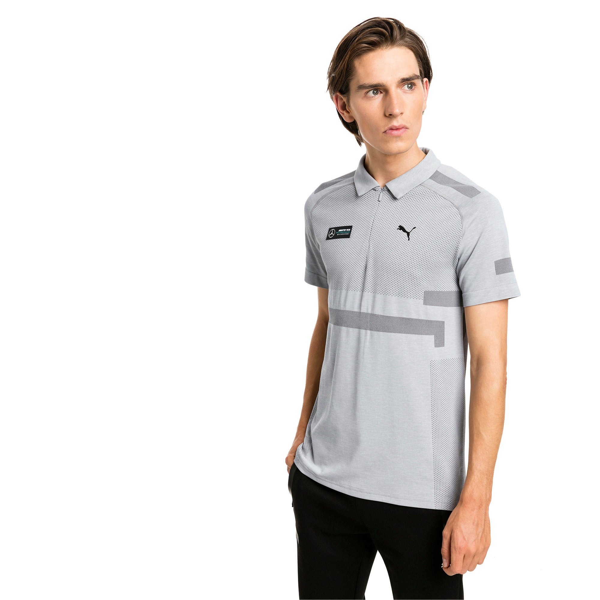 [577804-02] Mens Puma MAPM Mercedes Evoknit Polo